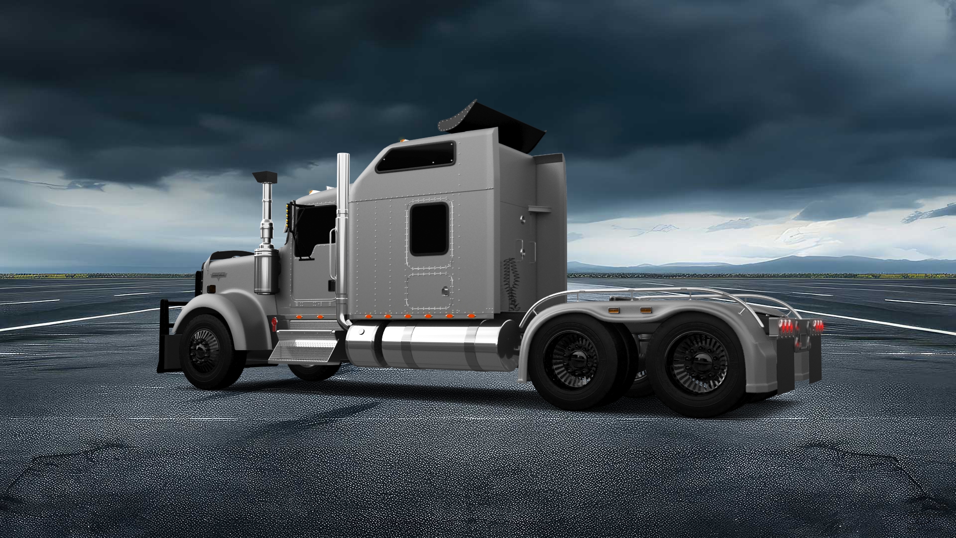 Kenworth W900 Sleeper Cab Truck 2015 Images