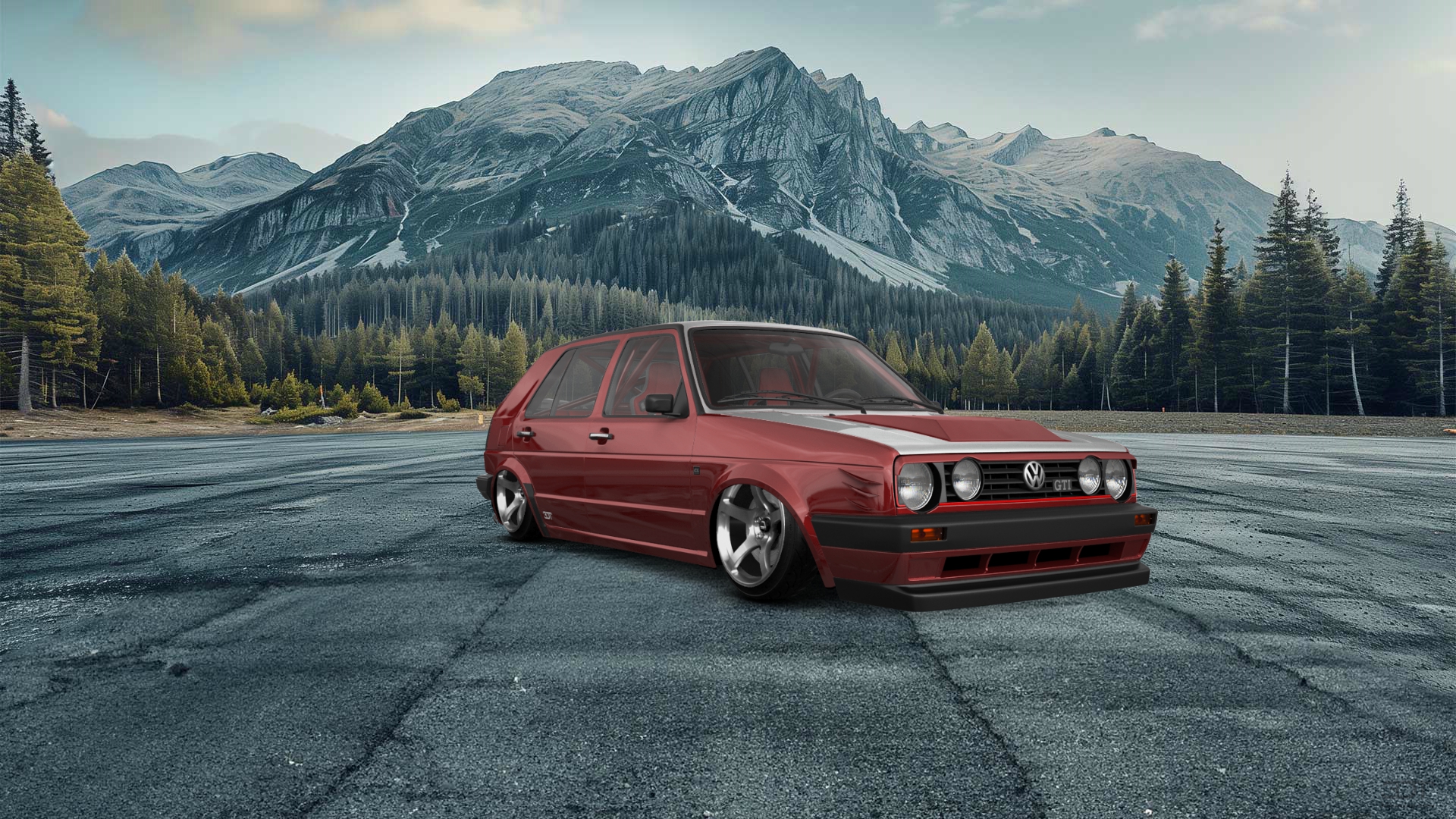 Volkswagen Golf Mk2 5 Door Hatchback 1983 tuning