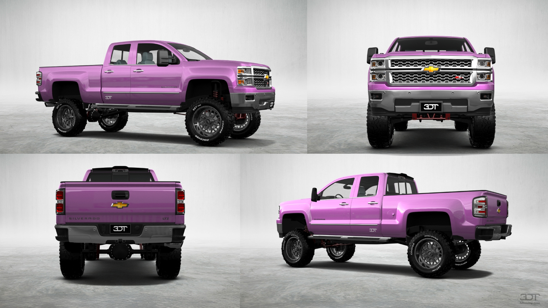 Chevrolet Silverado 1500 6.5 ft box 4 Door pickup truck 2014 Images