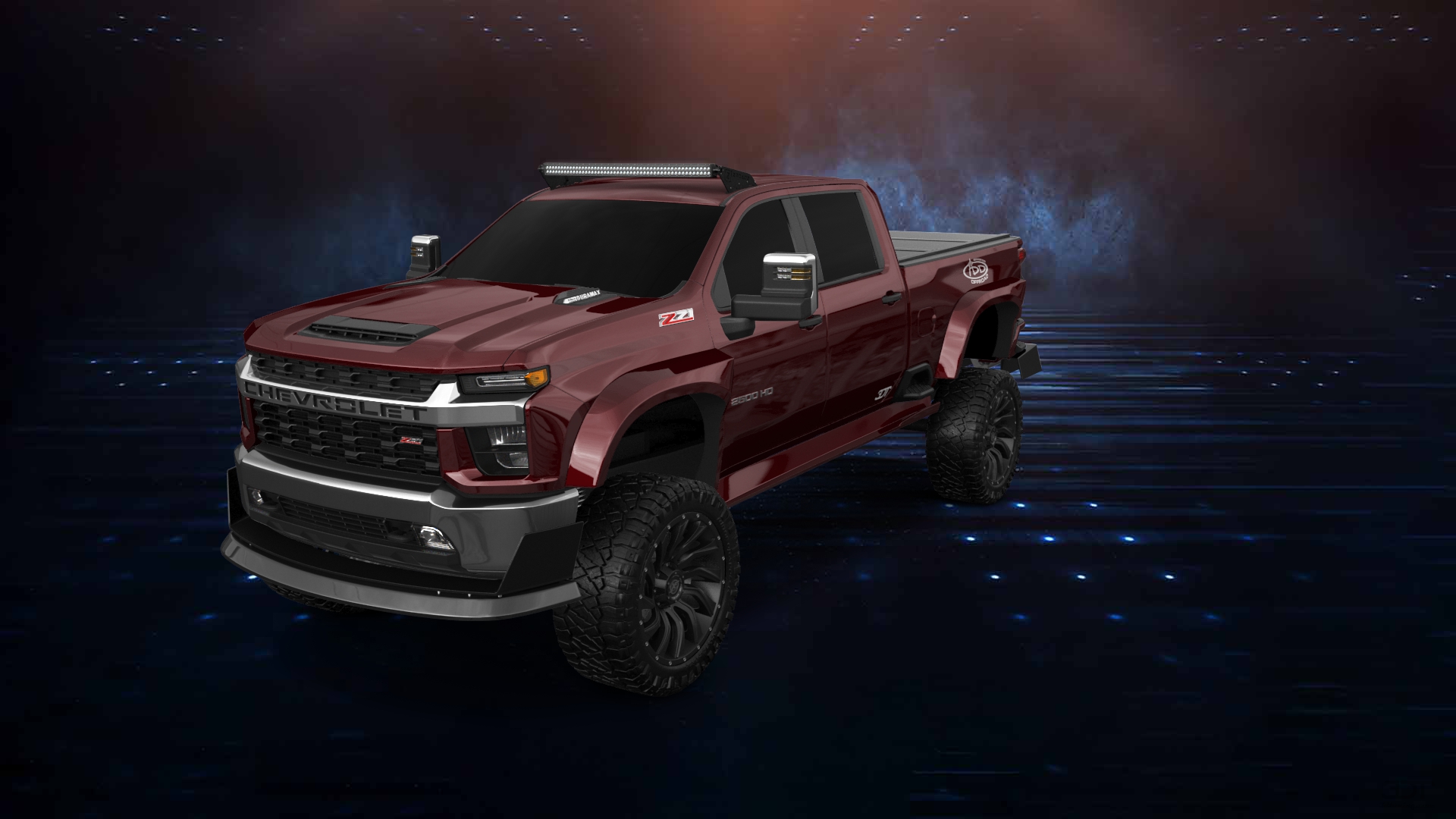 Chevrolet Silverado 2500 HD challenge 4 Door pickup truck 4020