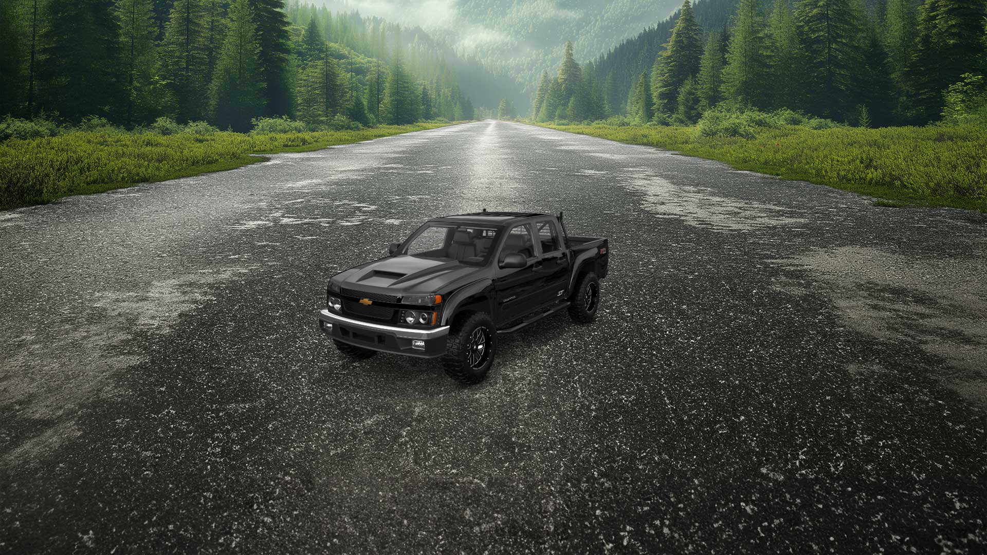 Chevrolet Colorado 4 Door pickup truck 2004 tuning