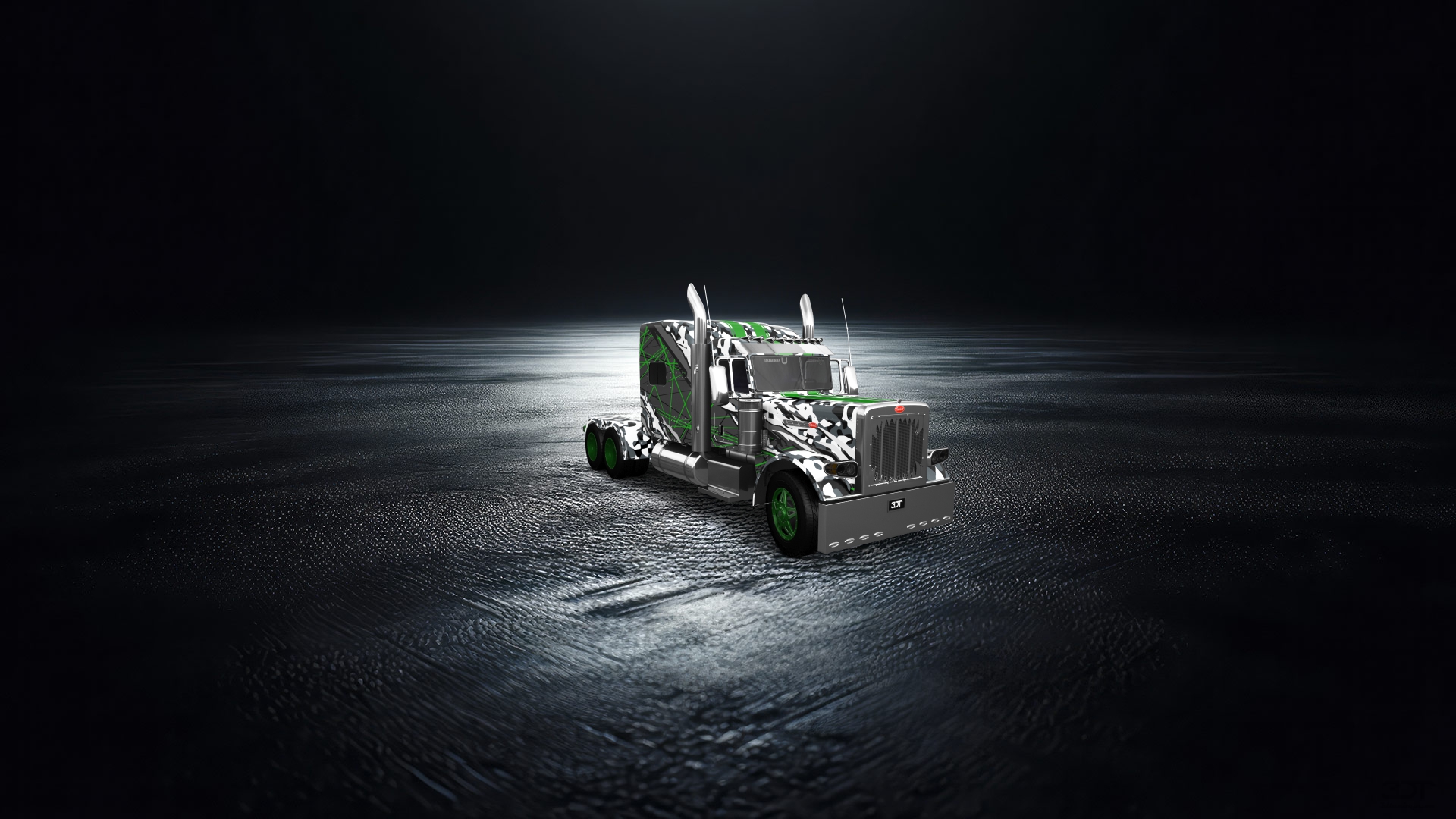 Peterbilt 389 Sleeper Cab Truck 2016 tuning