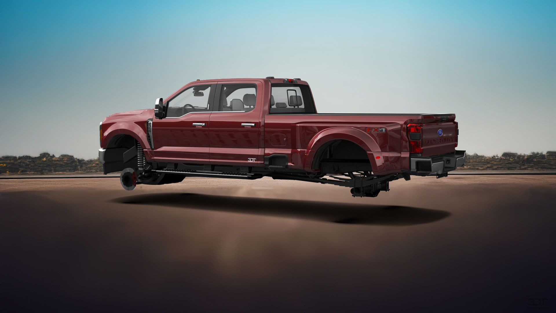 Ford F-350 DRW Crew Cab 4 Door pickup truck 2023 tuning
