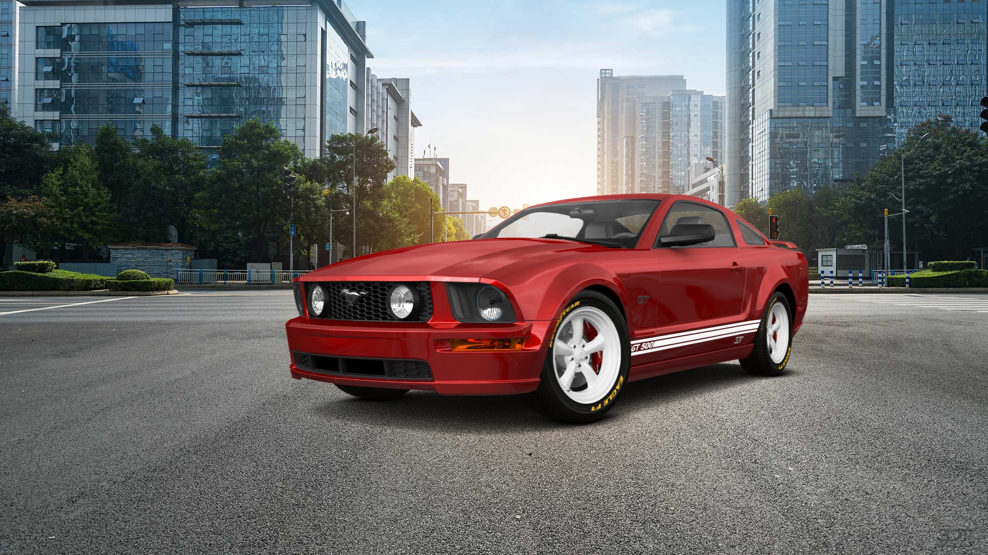 Ford Mustang 2 Door Coupe 2006 tuning