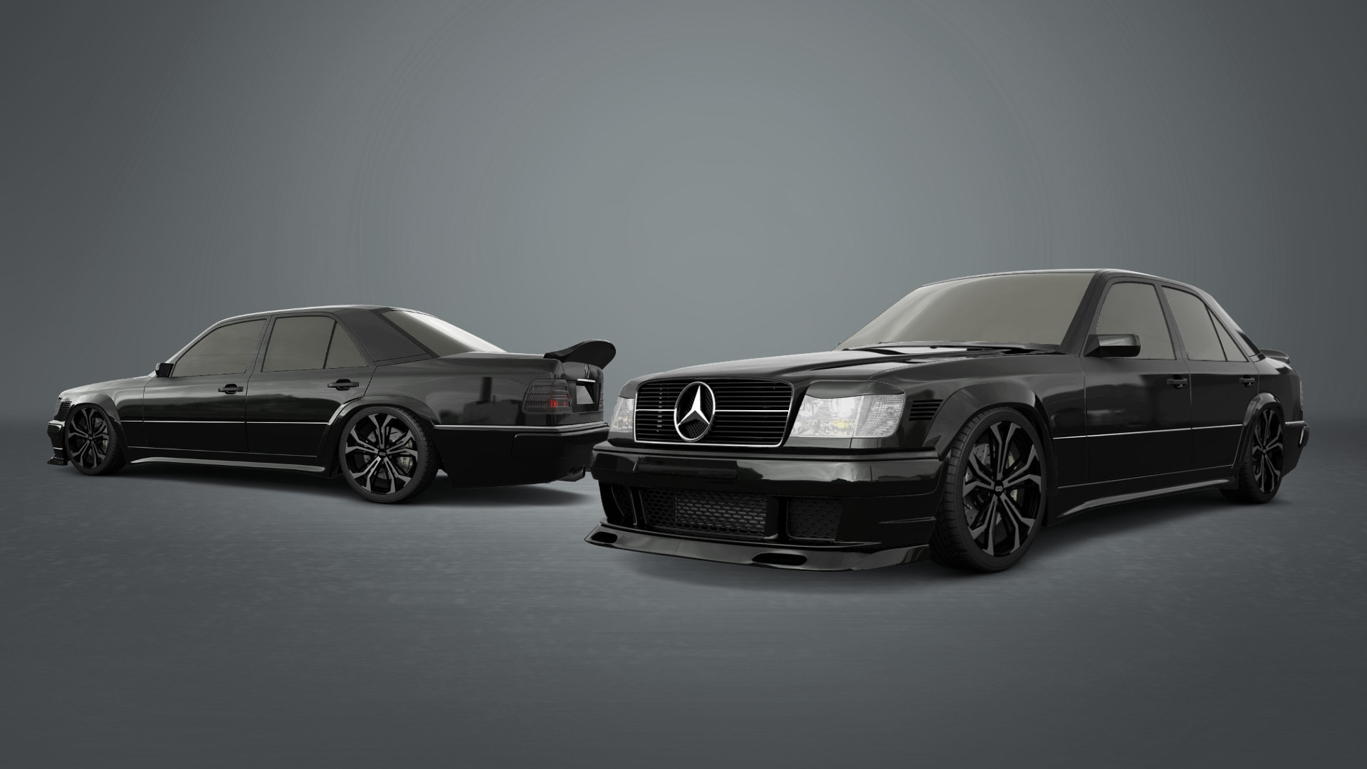 Mercedes E-Class Sedan 1984 tuning
