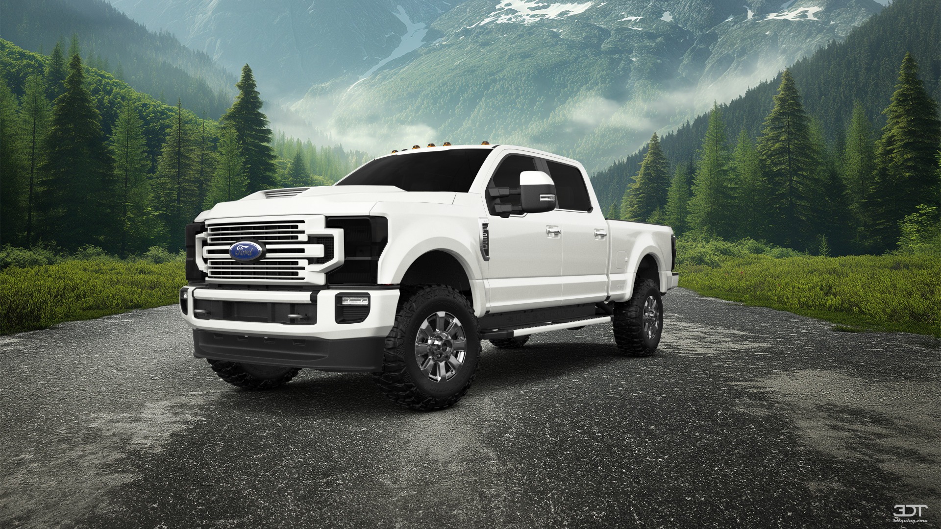 Ford F-250 4 Door pickup truck 2021