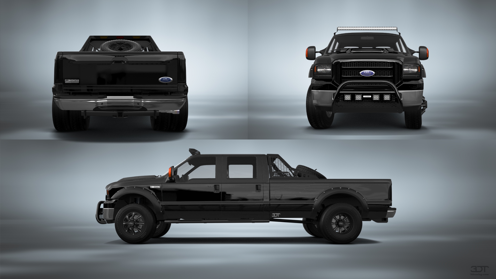 Ford F-350 DRW 4 Door pickup truck 1999 tuning