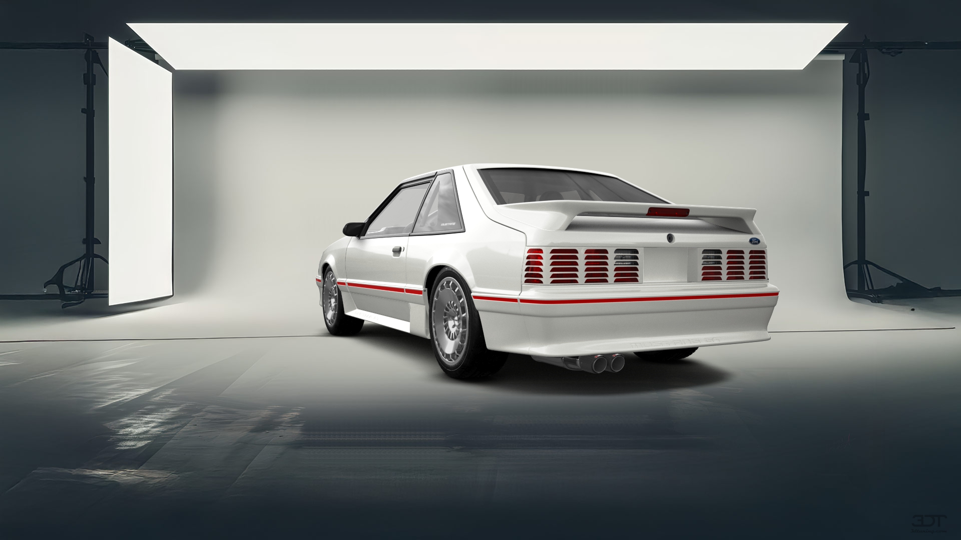 Ford Mustang 3 Door Hatchback 1988 tuning