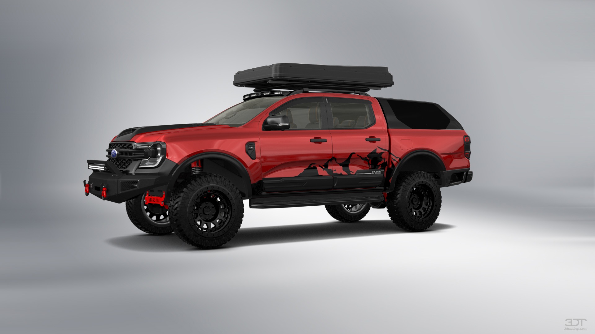 Ford Ranger 4 Door pickup truck 2022 tuning