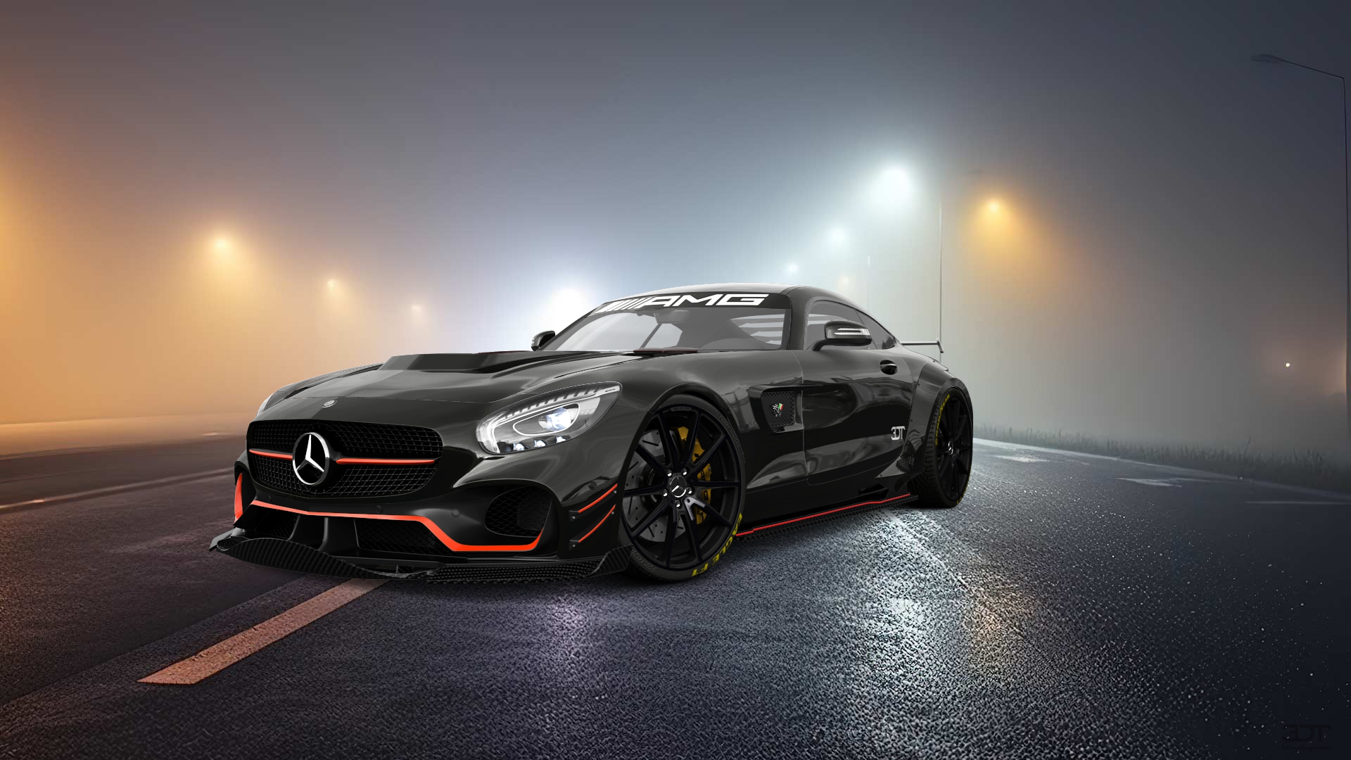 Mercedes AMG GT 2 door fastback coupe 2016