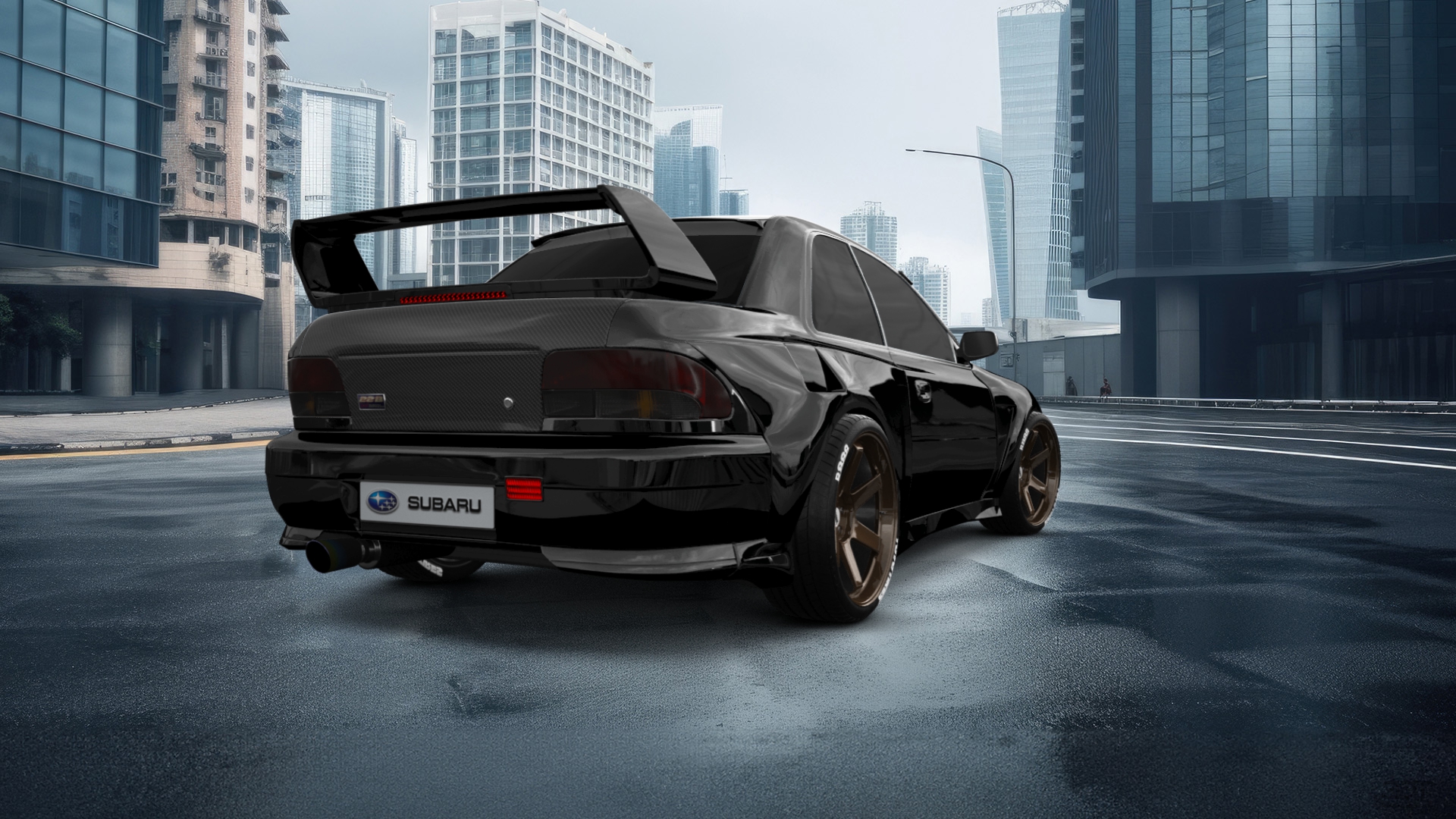 Subaru Impreza WRX STI 22B 2 Door Coupe 2000 tuning