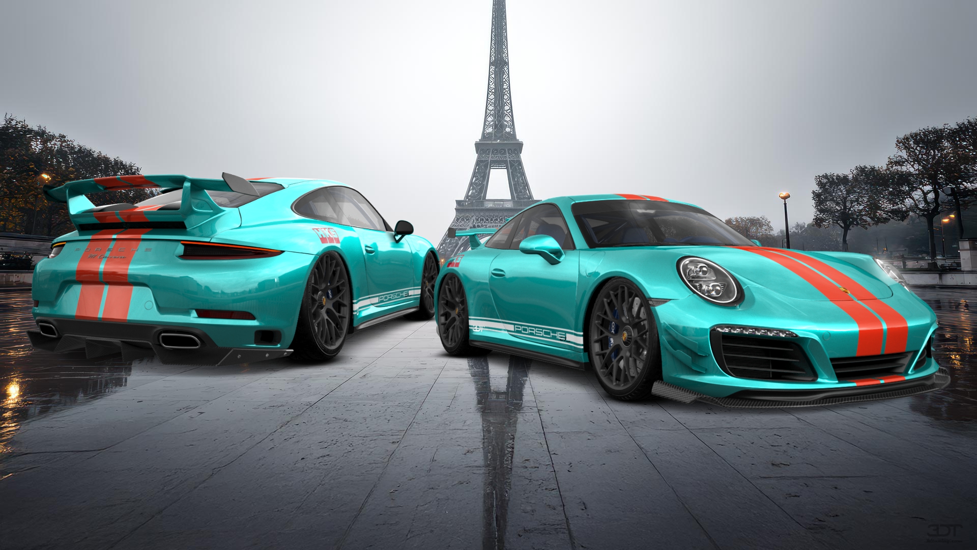 Porsche 911 Carrera 2 Door Coupe 2011 tuning