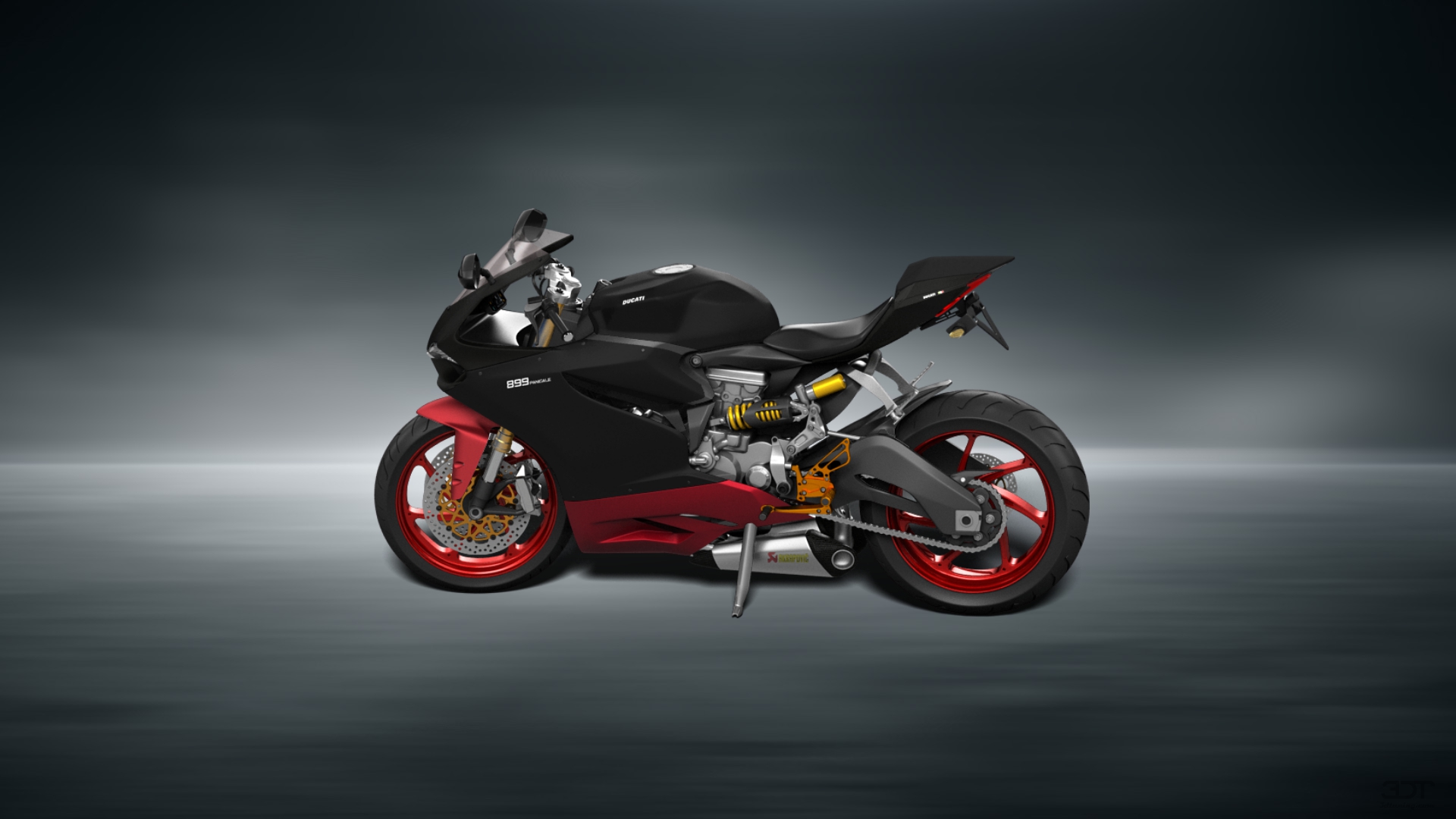 Ducati 899 Panigale Sport Bike 2015 tuning