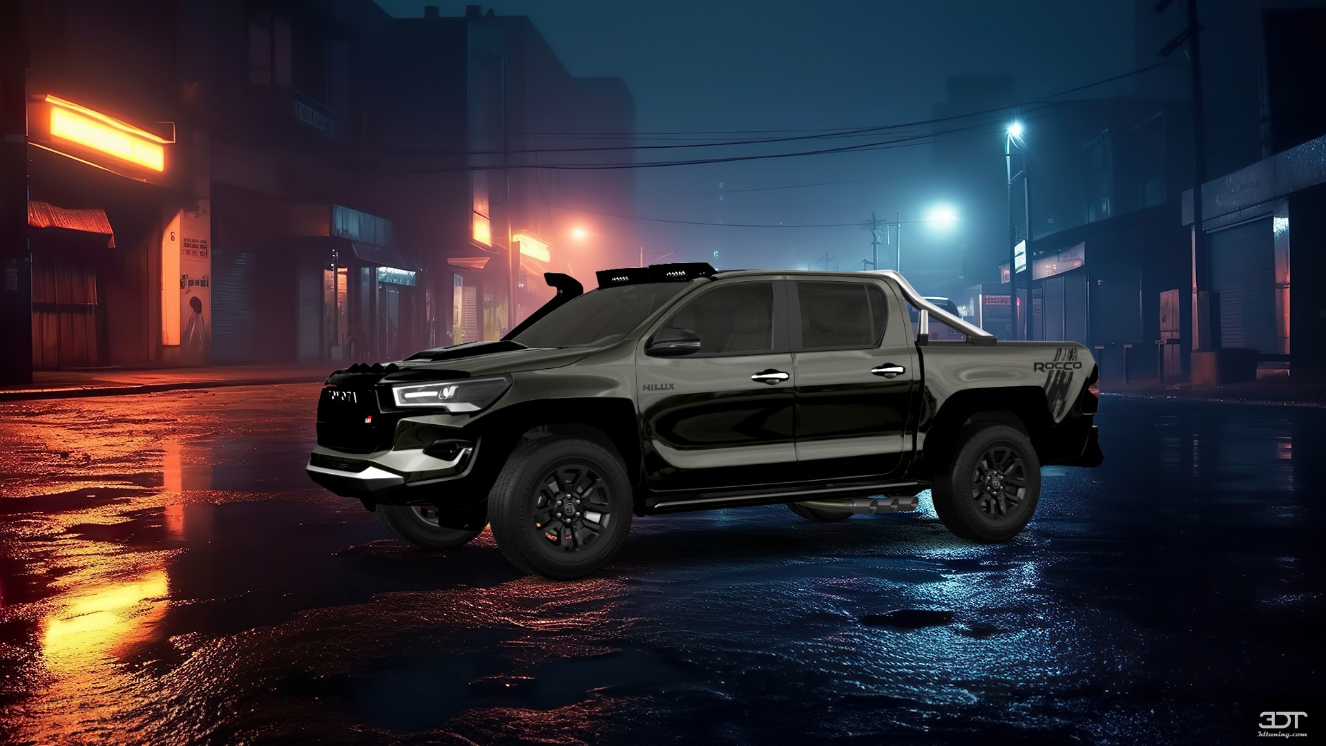 Toyota Hilux Double Cab 4 Door pickup truck 2015 tuning