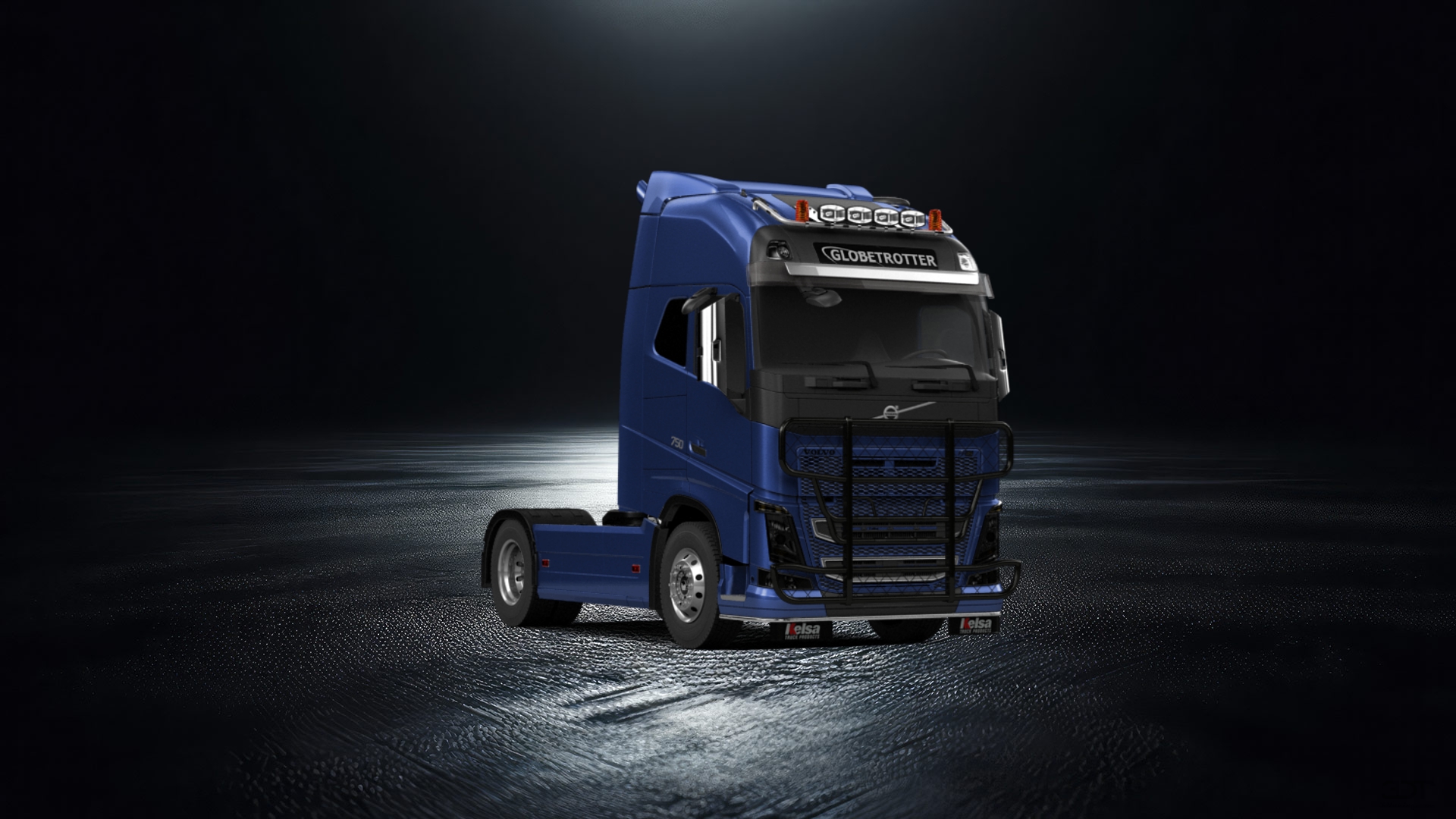 Volvo FH16 Globetrotter XL Cab Truck 2013 tuning