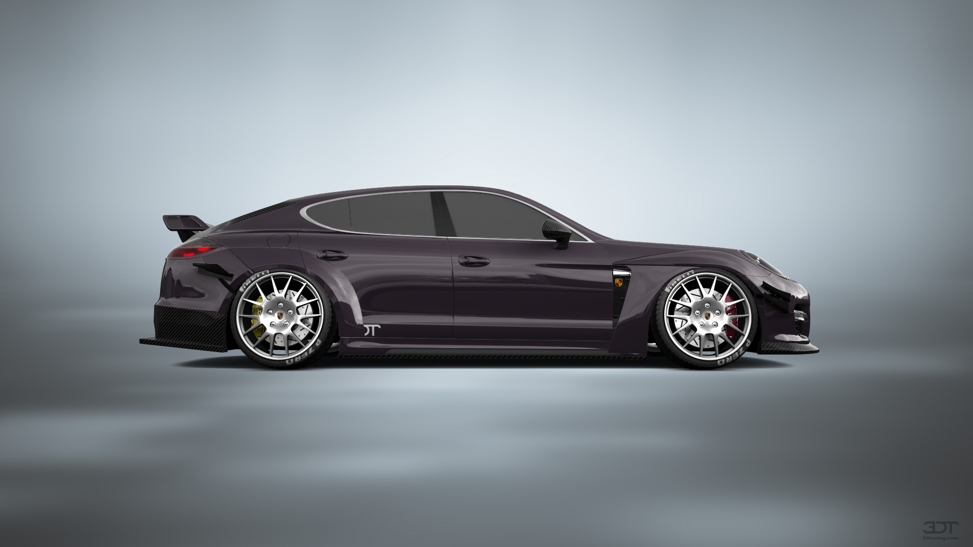 Porsche Panamera 4 door fastback saloon 2011