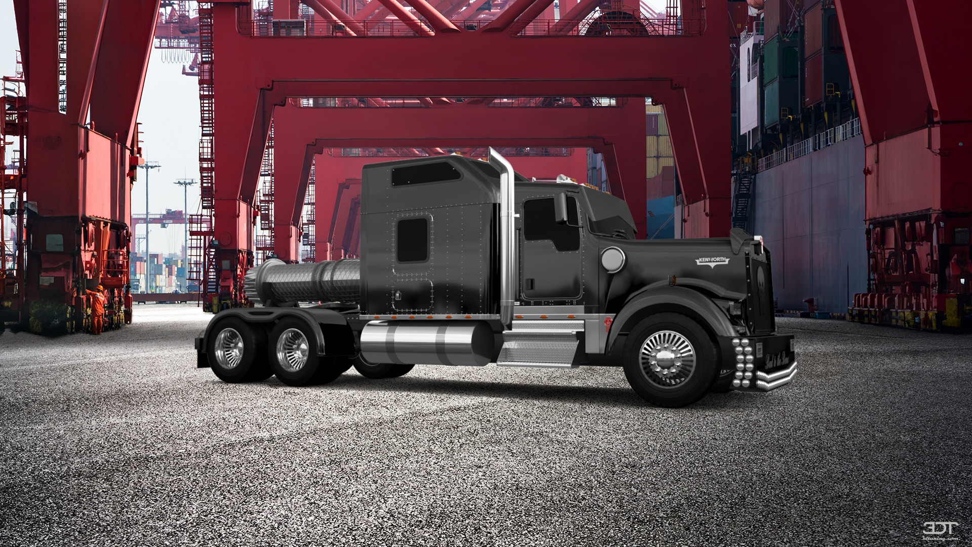 Kenworth W900 Sleeper Cab Truck 2015