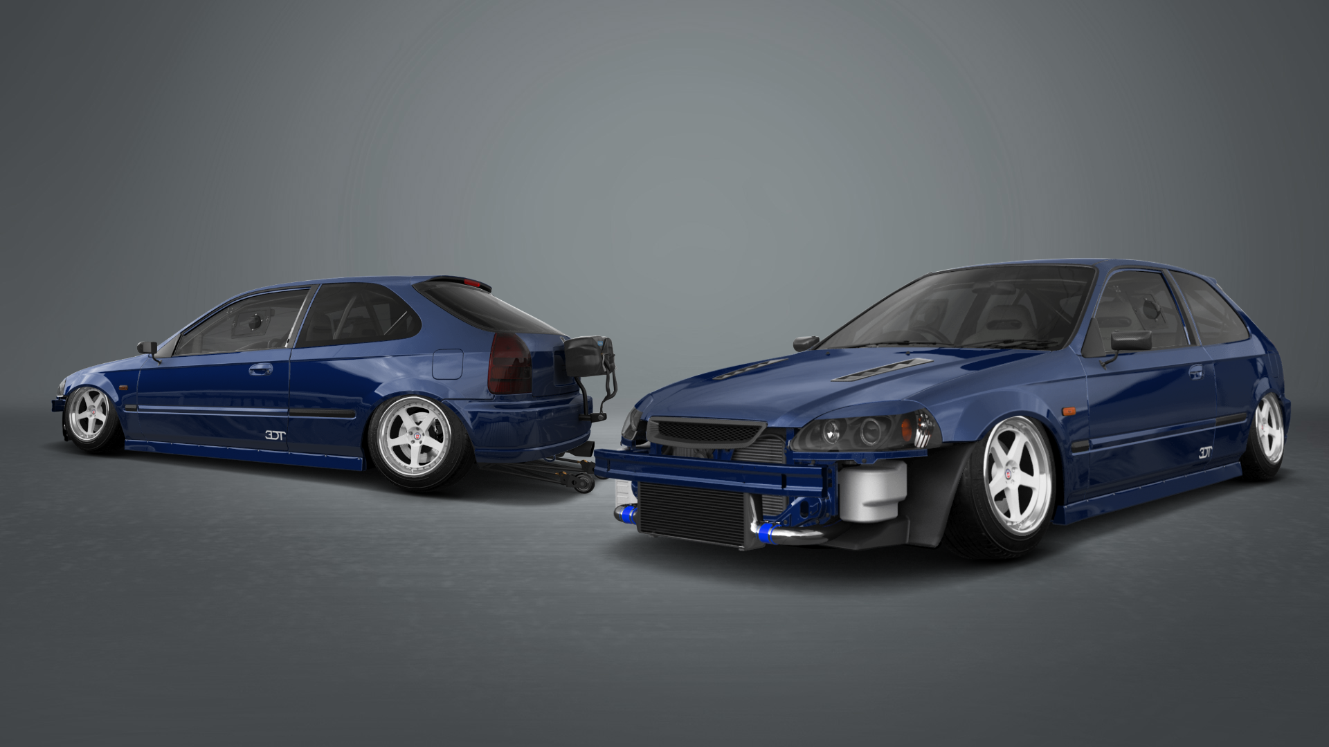 Honda Civic 3 Door Hatchback 1997 tuning