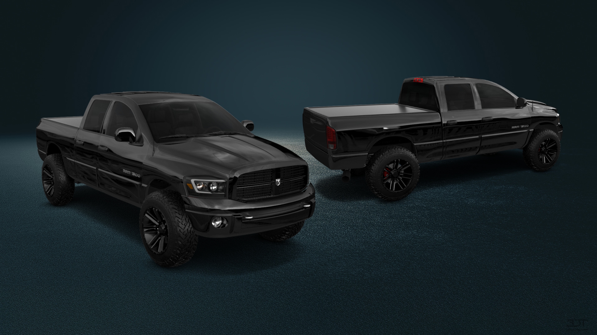 Dodge Ram 1500 Quad-Cab 4 Door pickup truck 2006