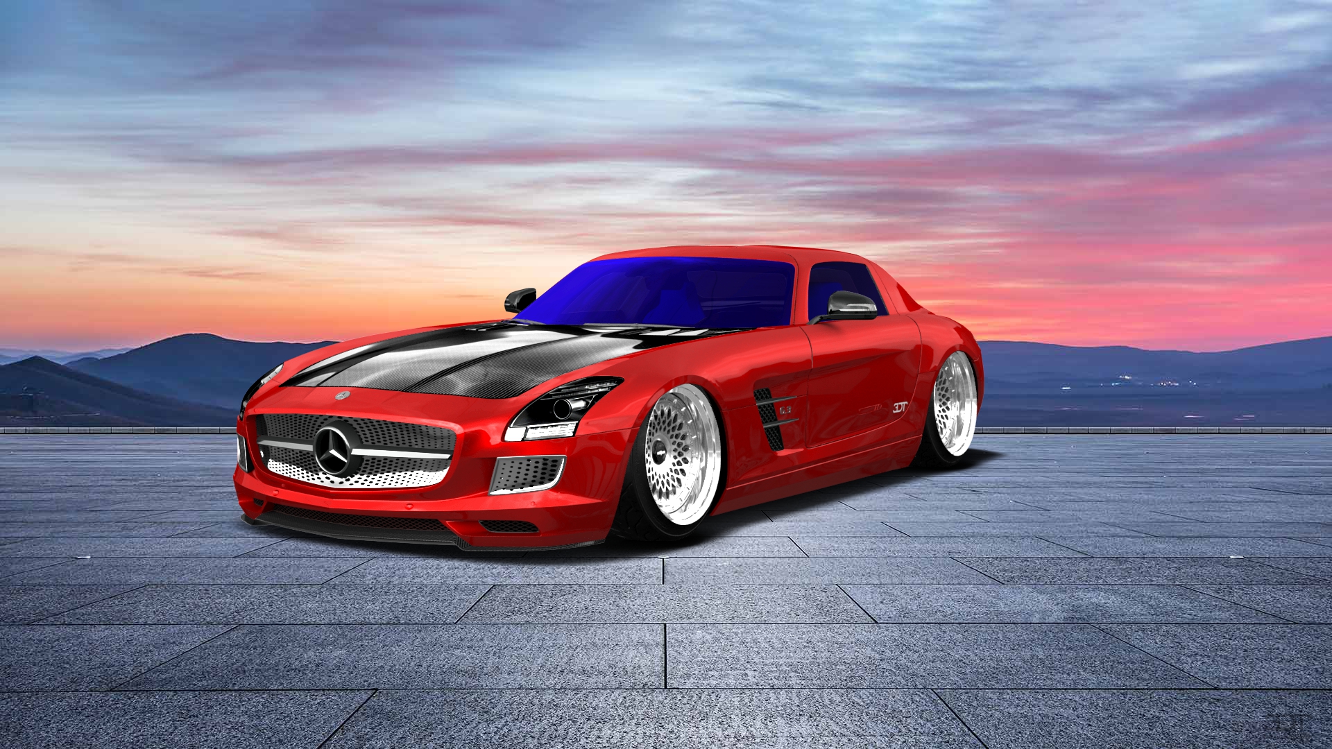 Mercedes SLS 2 Door Coupe 2011 tuning