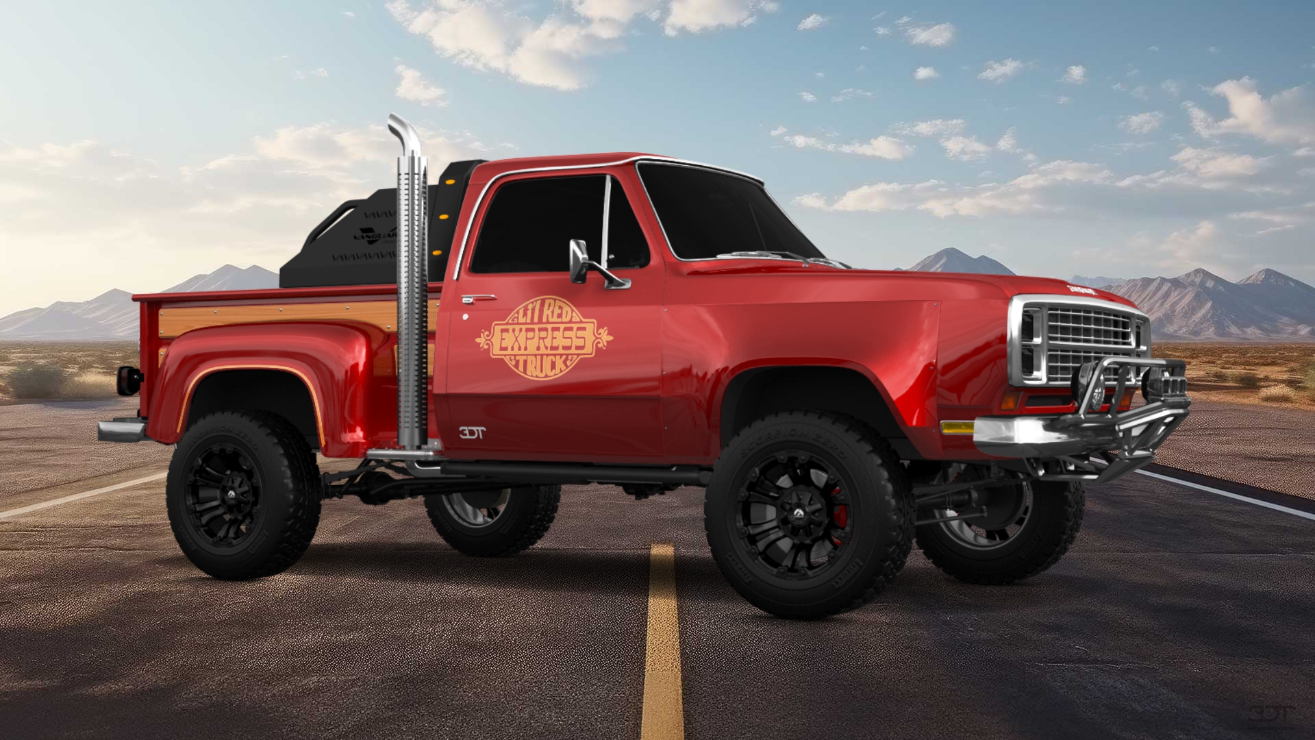 Dodge Lil Red Express 2 Door pickup truck 1979