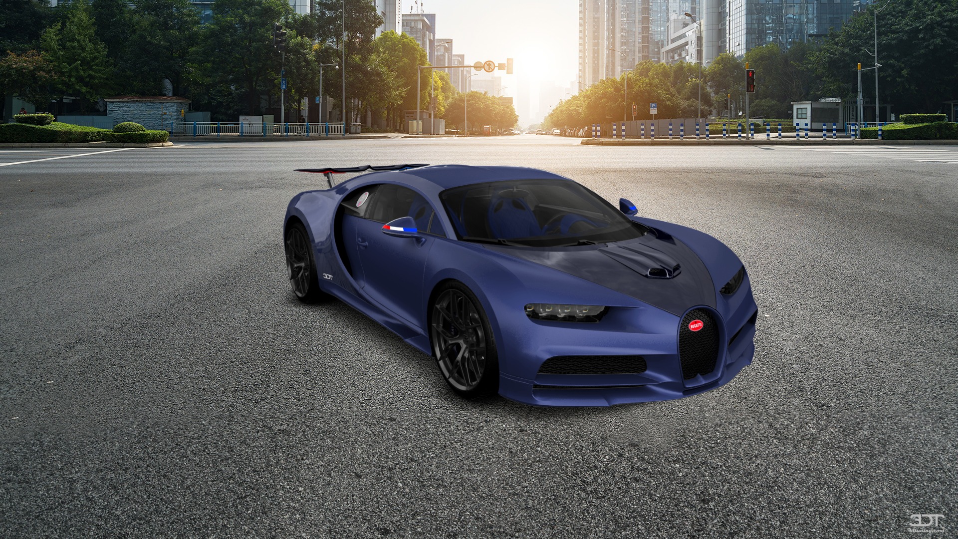 Bugatti Chiron 2 Door Coupe 2016 tuning