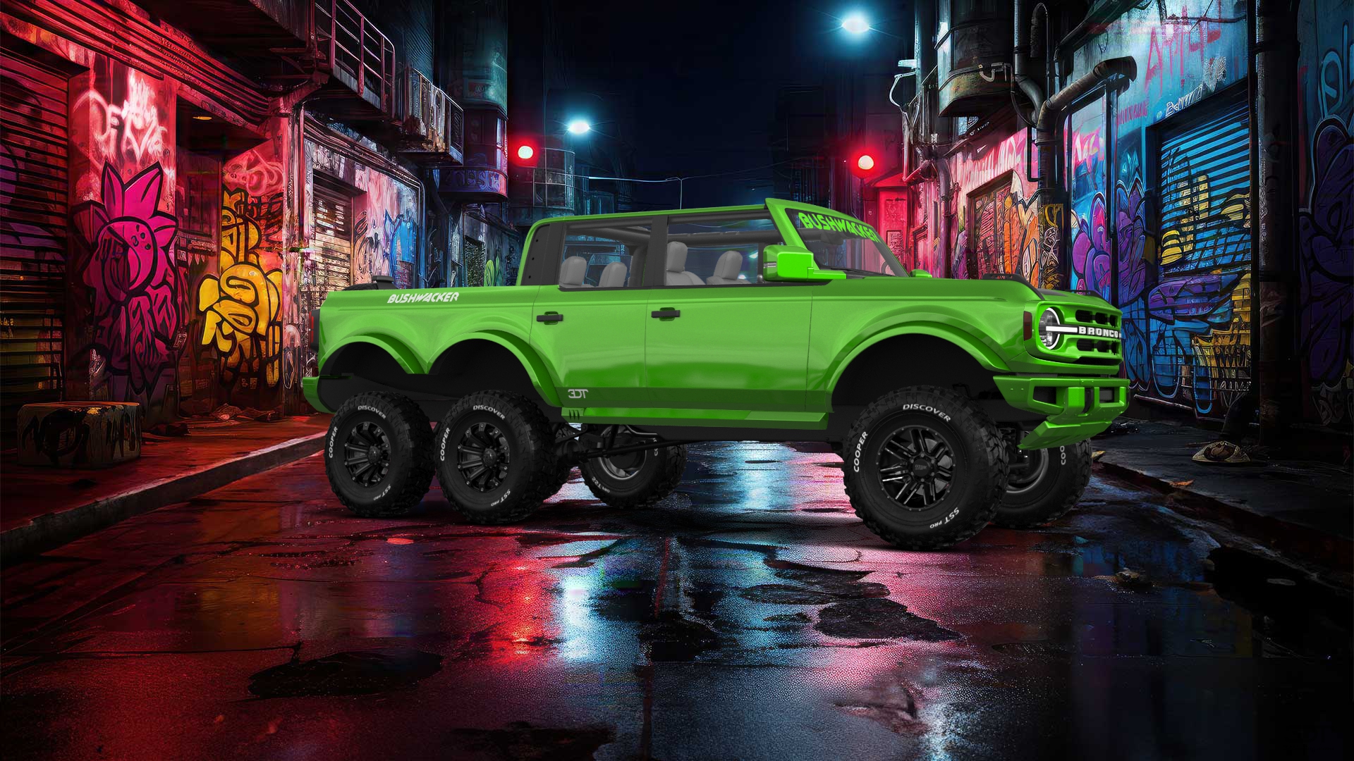 Ford Bronco 6X6 4 Door pickup truck 2021