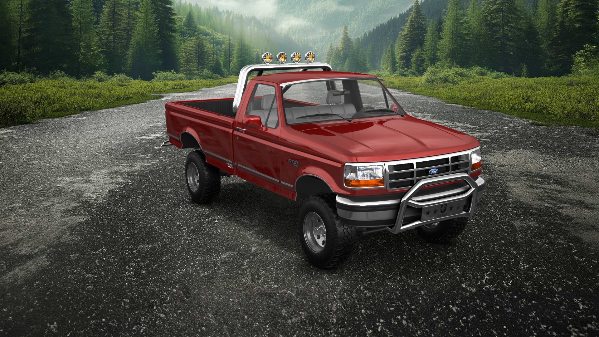 Ford F-150 Regular Cab 2 Door pickup truck 1992 tuning