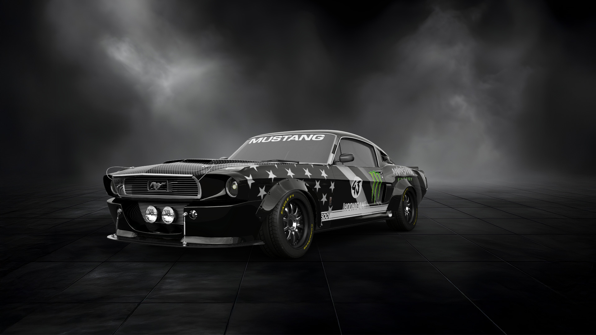 Mustang GT500 2 Door Coupe 1968
