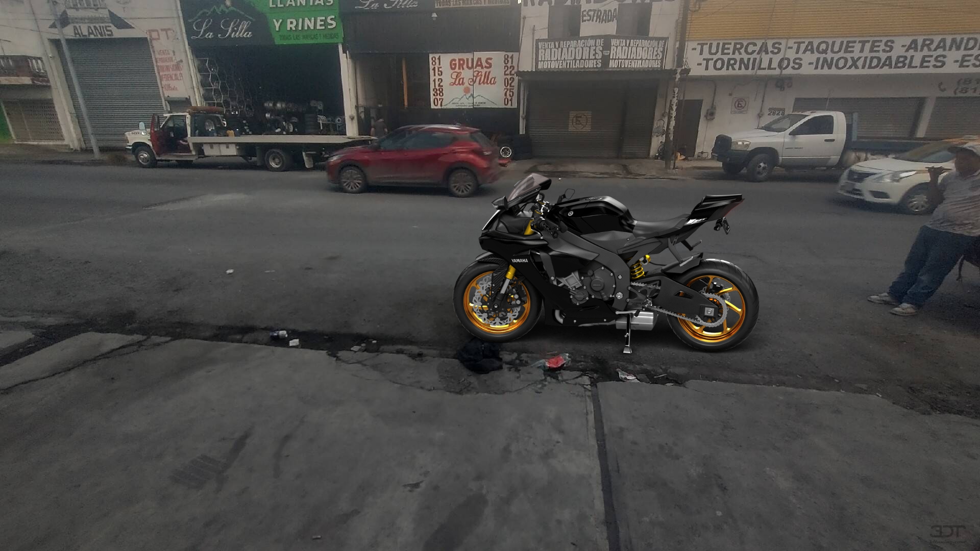 Yamaha YZF R1 Sport Bike 2015 tuning