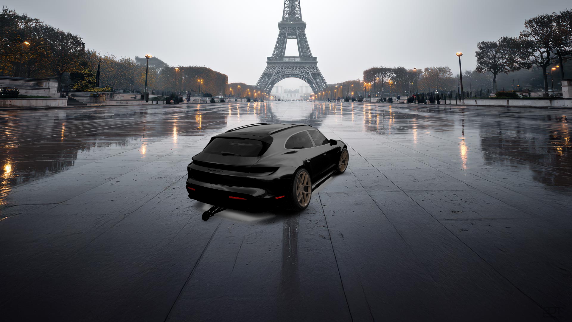 Porsche Taycan Sport Turismo Shooting Brake 2019 tuning