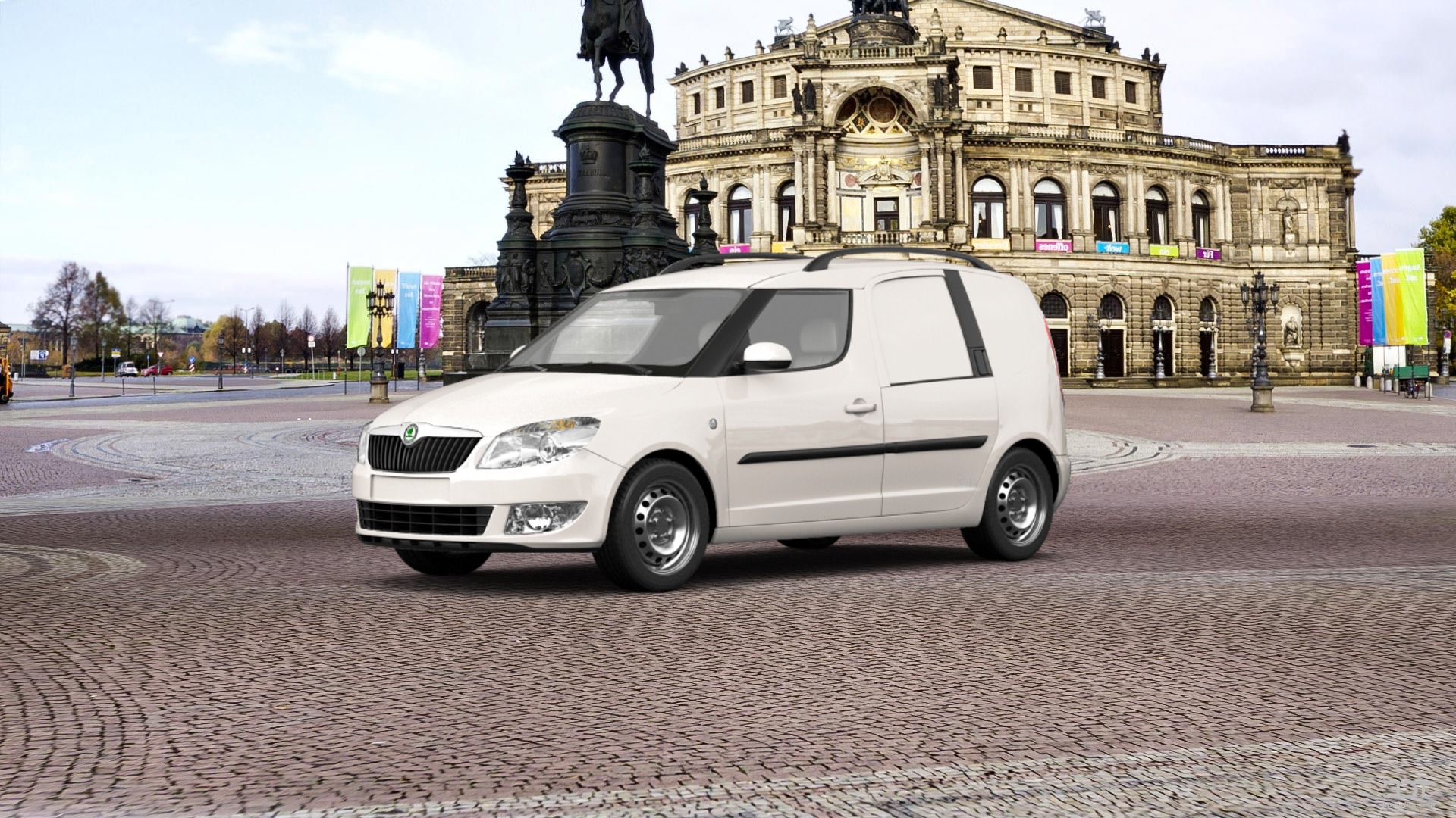 Skoda Roomster Praktik (facelift) panel van 2007