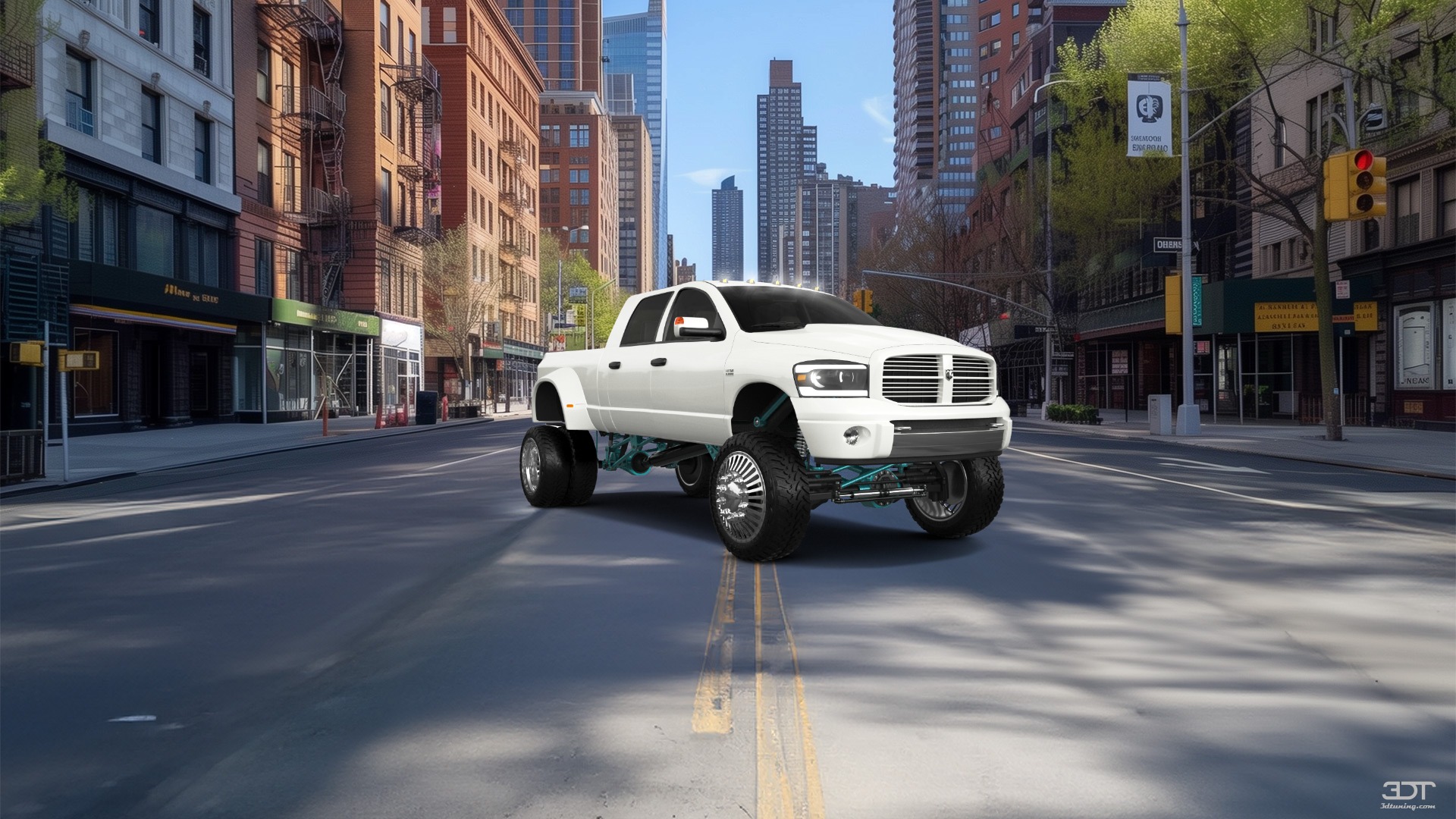 Dodge Ram 3500 Dually 4 Door pickup truck 2007 tuning