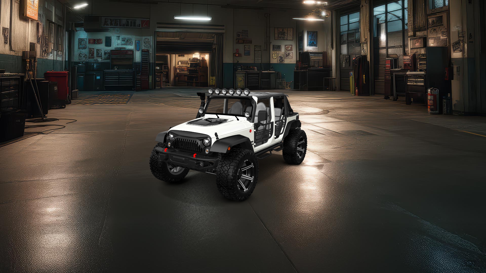 Jeep Wrangler Unlimited JK Rubicon Recon 4 Door SUV 2017 tuning