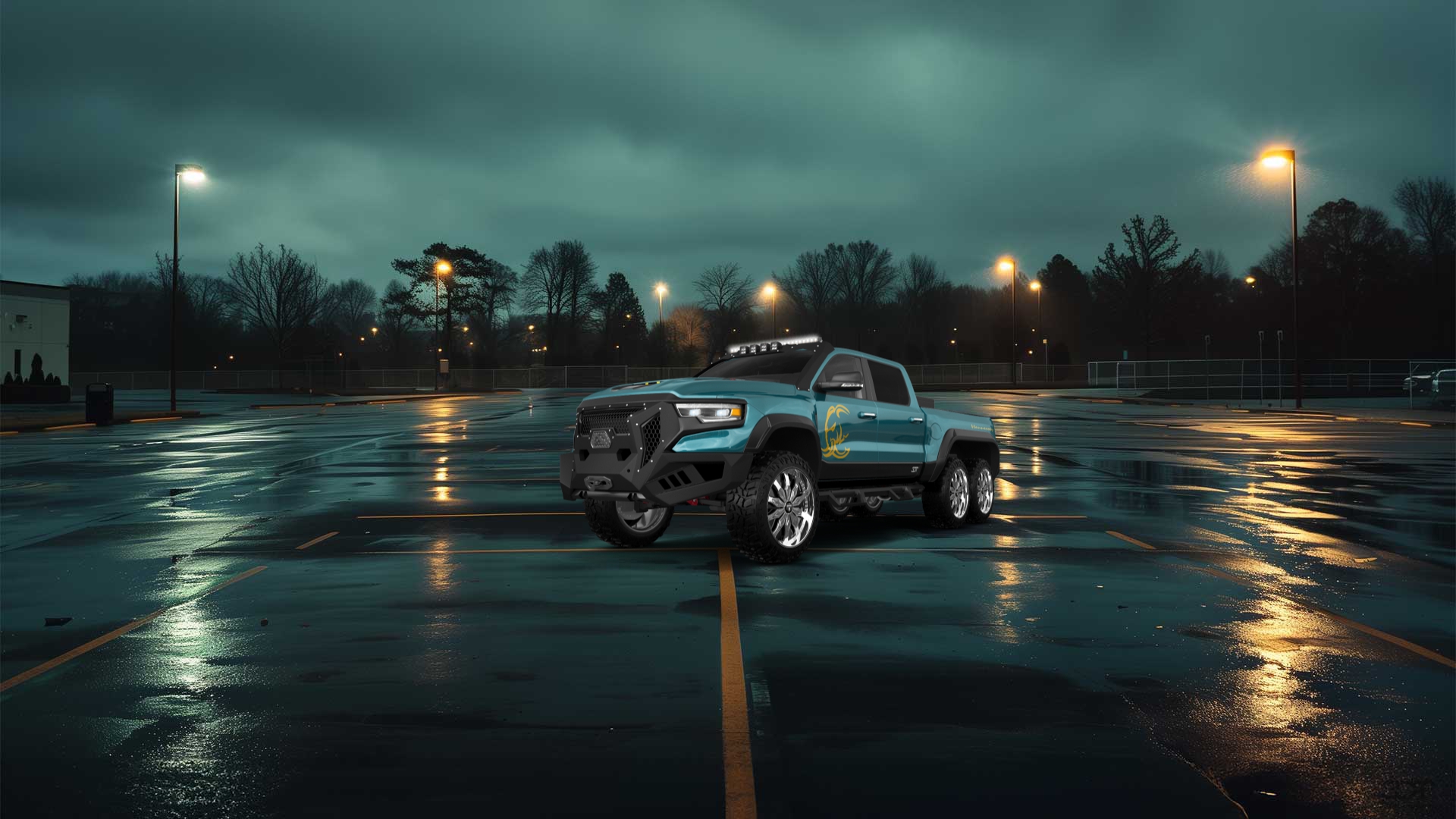 Dodge Ram Hennessey Mammoth 6X6 Truck 2021 tuning