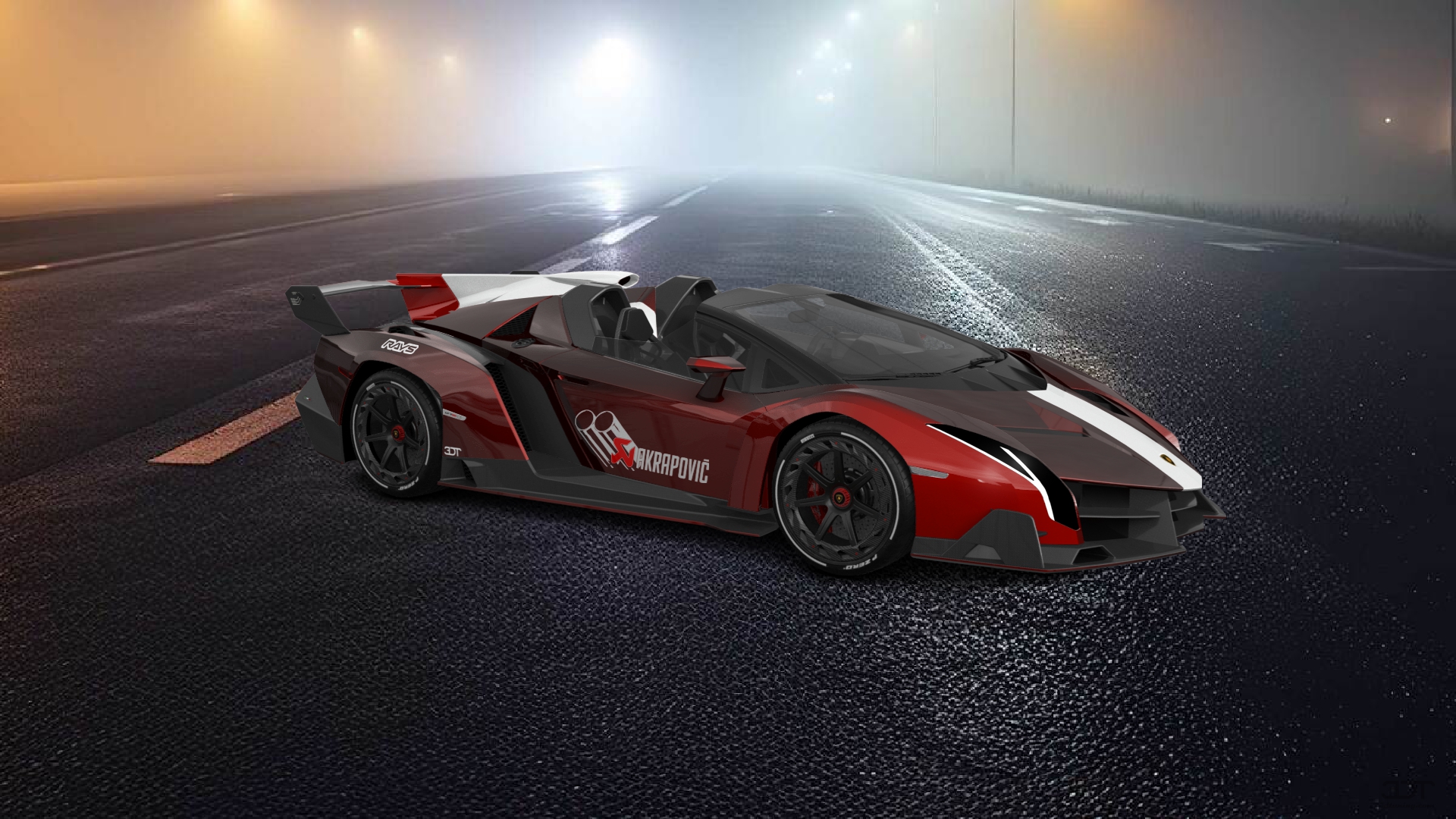 Lamborghini Veneno Roadster 2013 tuning