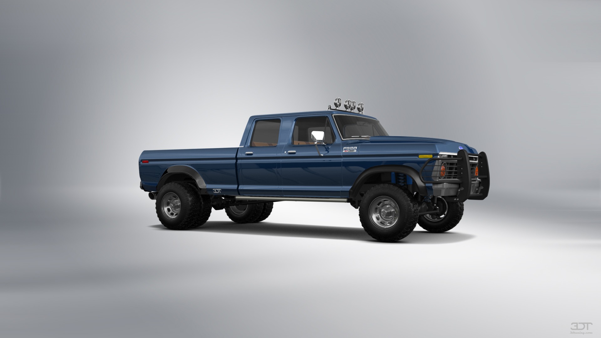 Ford F-350 Dually 4 Door pickup truck 1973