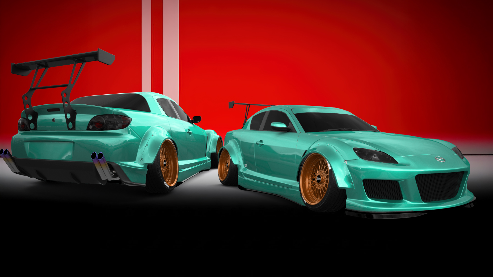Mazda RX-8 Quad Coupe 2004 tuning