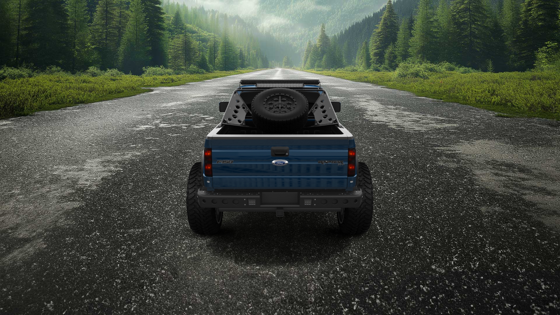 Ford F-150 SVT Raptor 4 Door pickup truck 2013
