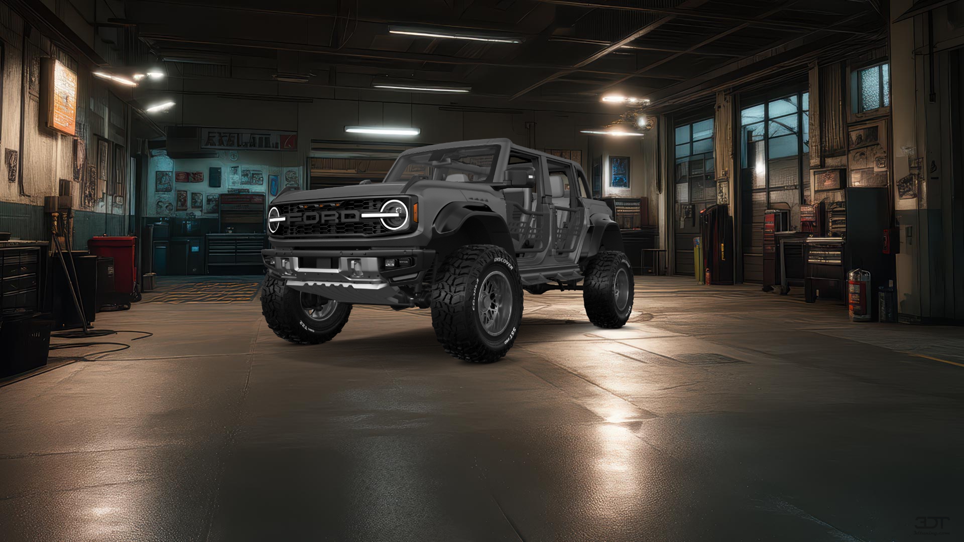 Ford Bronco Raptor 4 Door pickup truck 2022 tuning