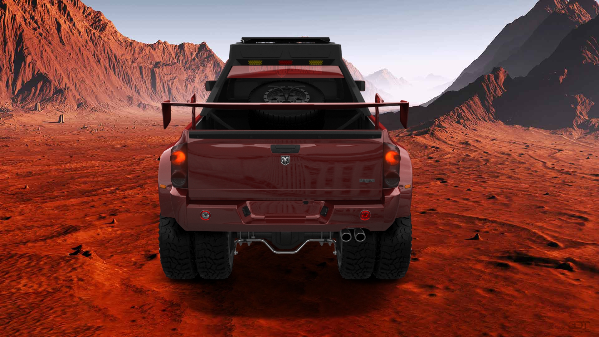 Dodge Ram 3500 Dually 4 Door pickup truck 2007