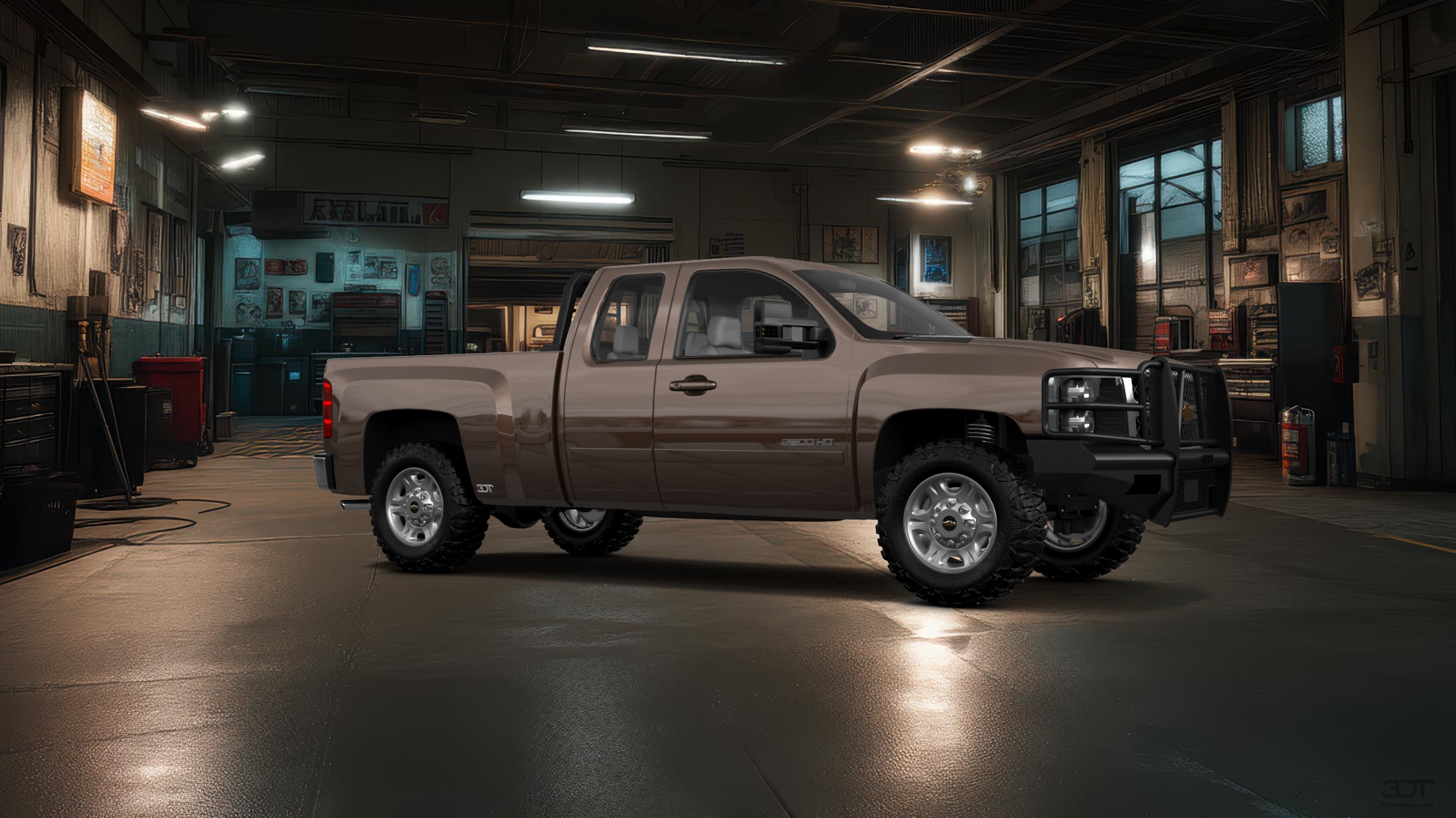Chevrolet Silverado 2500 HD Extended Cab Pickup Truck 2007 tuning