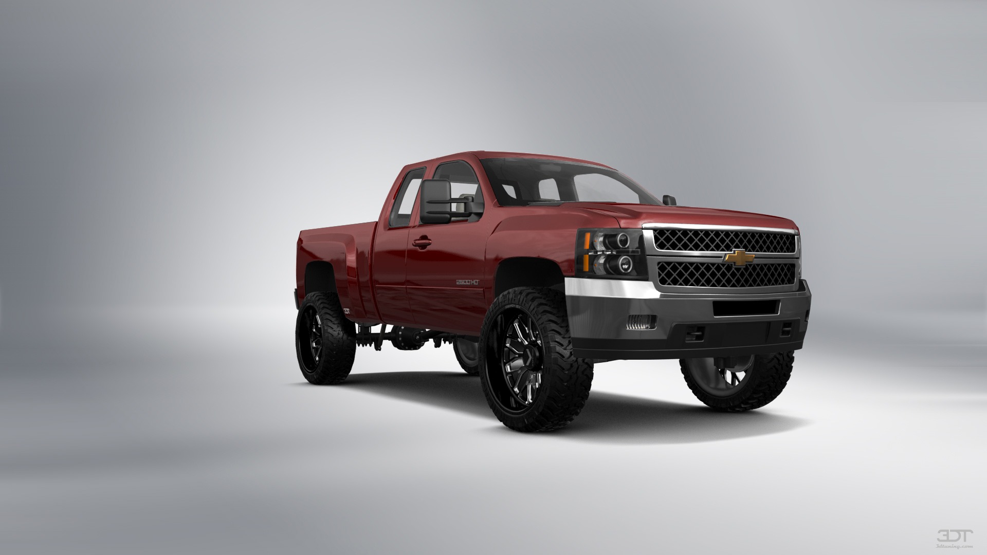 Chevrolet Silverado 2500 HD Extended Cab Pickup Truck 2007
