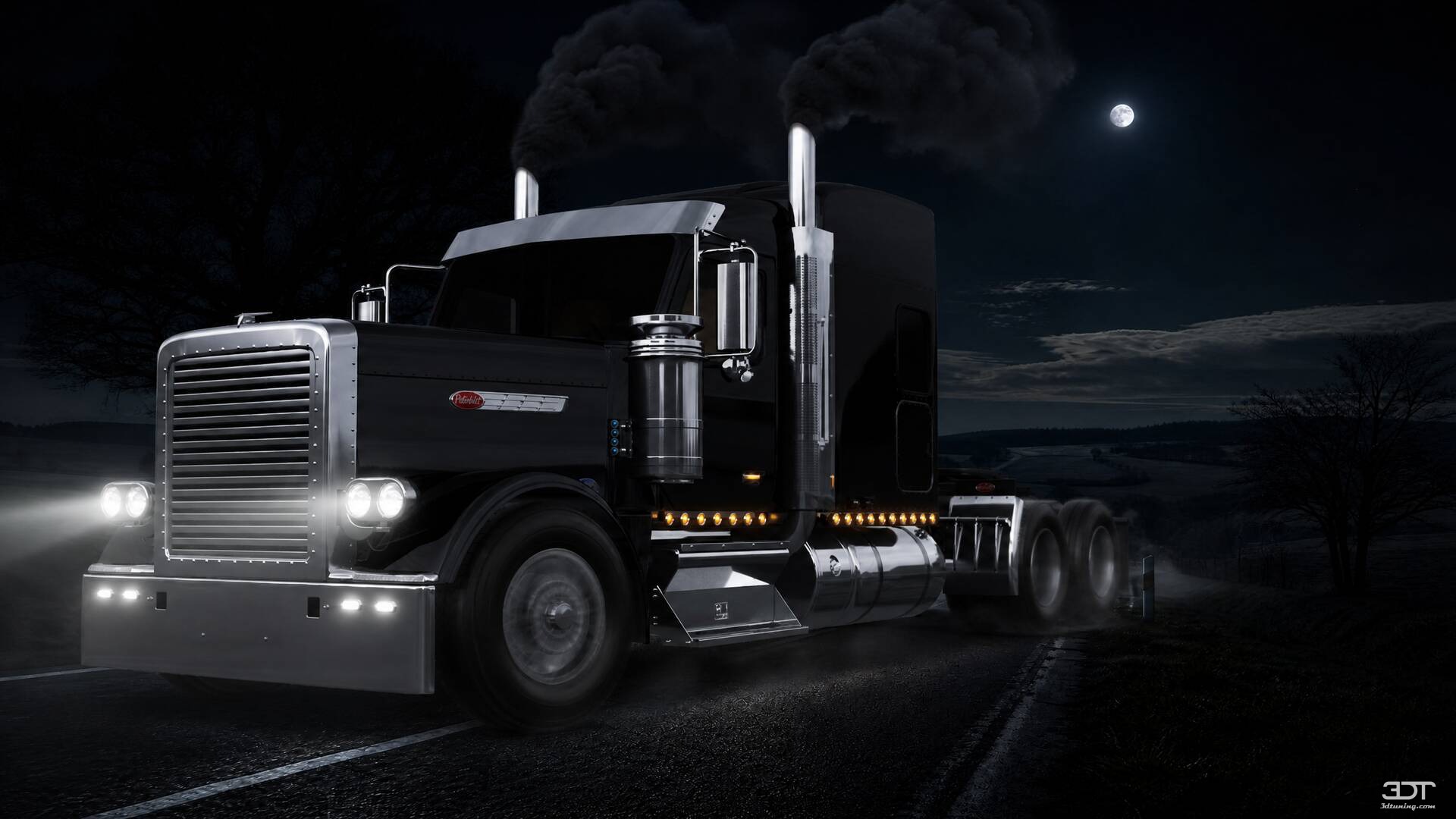 Peterbilt 589 Sleeper Cab Truck 2024 tuning