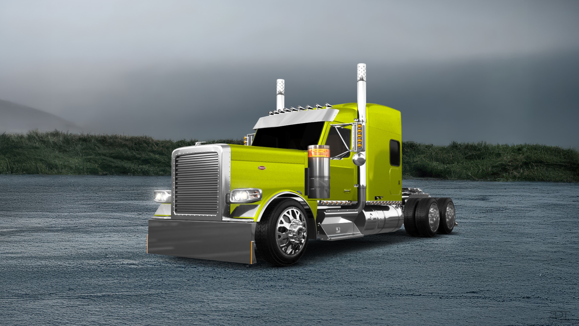 Peterbilt 589 Sleeper Cab Truck 2024 tuning
