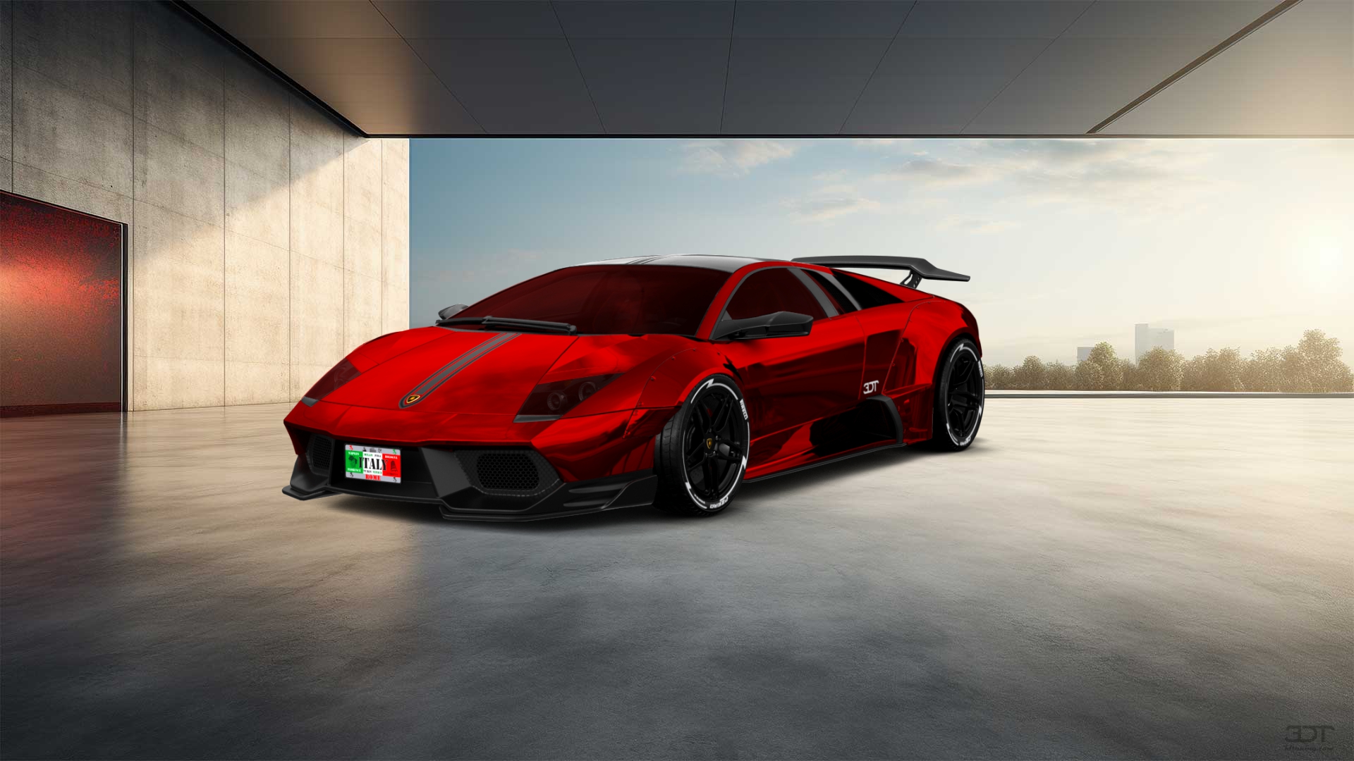 Lamborghini Murcielago 2 Door Coupe 2001 tuning
