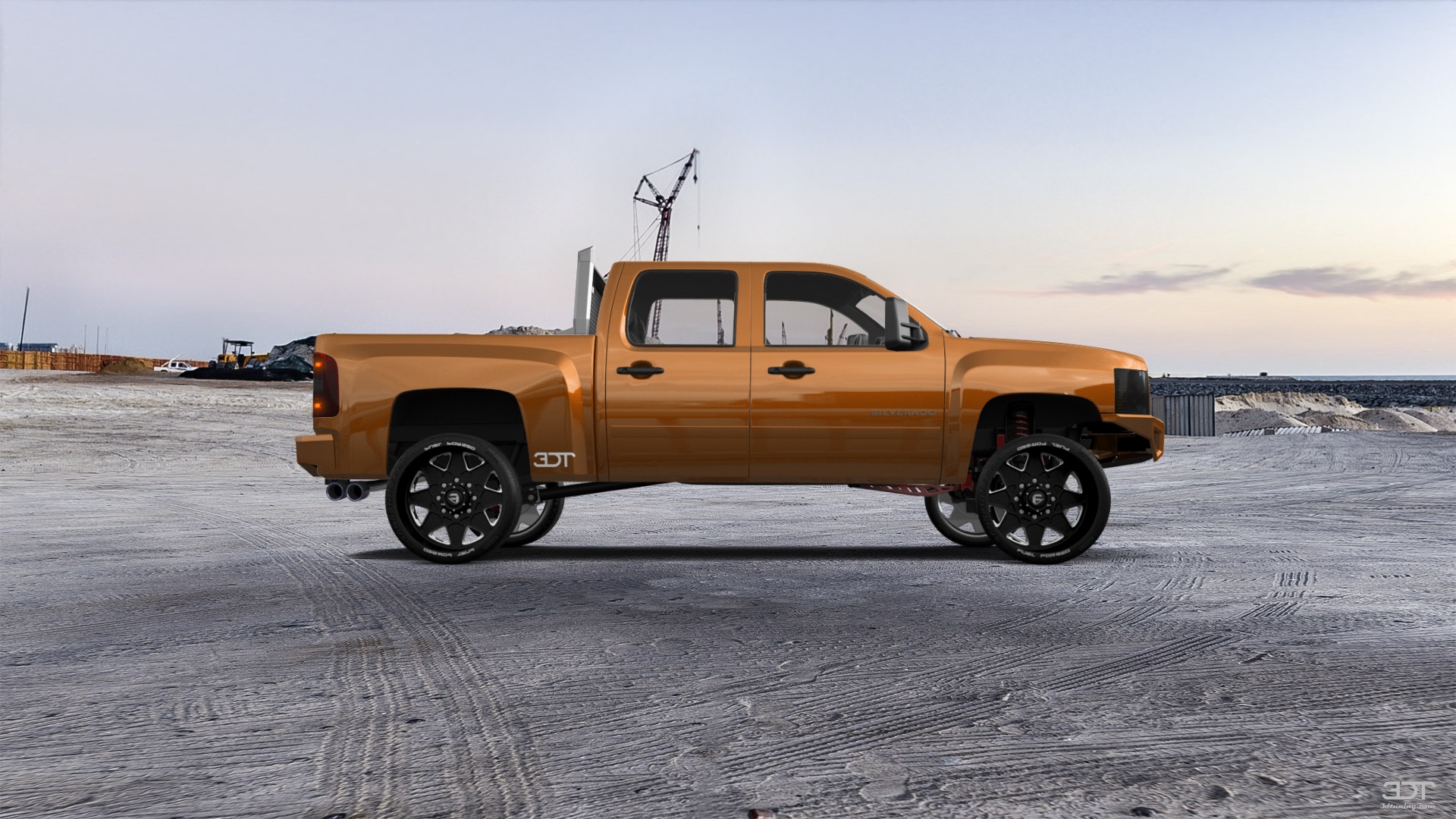 Chevrolet Silverado 1500 Crew Cab 4 Door pickup truck 2007
