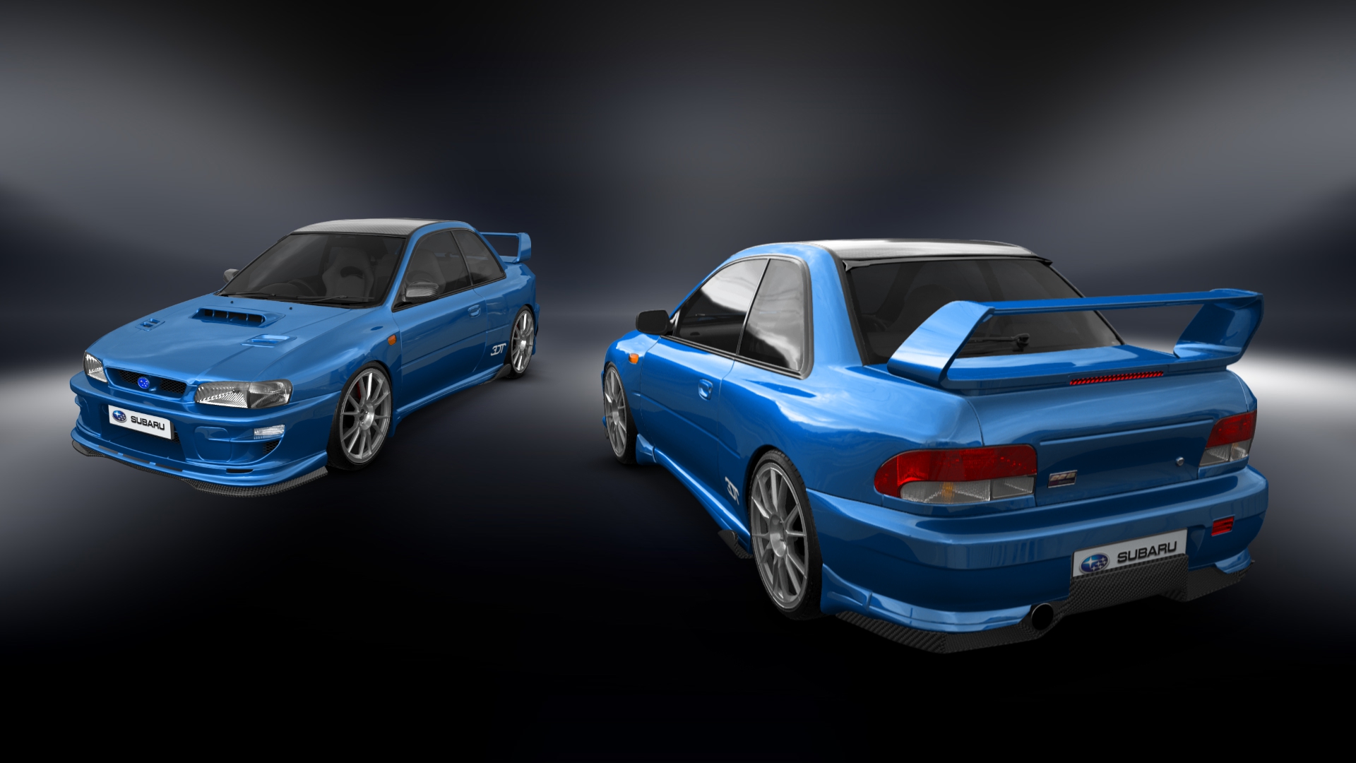 Subaru Impreza WRX STI 22B 2 Door Coupe 2000 tuning