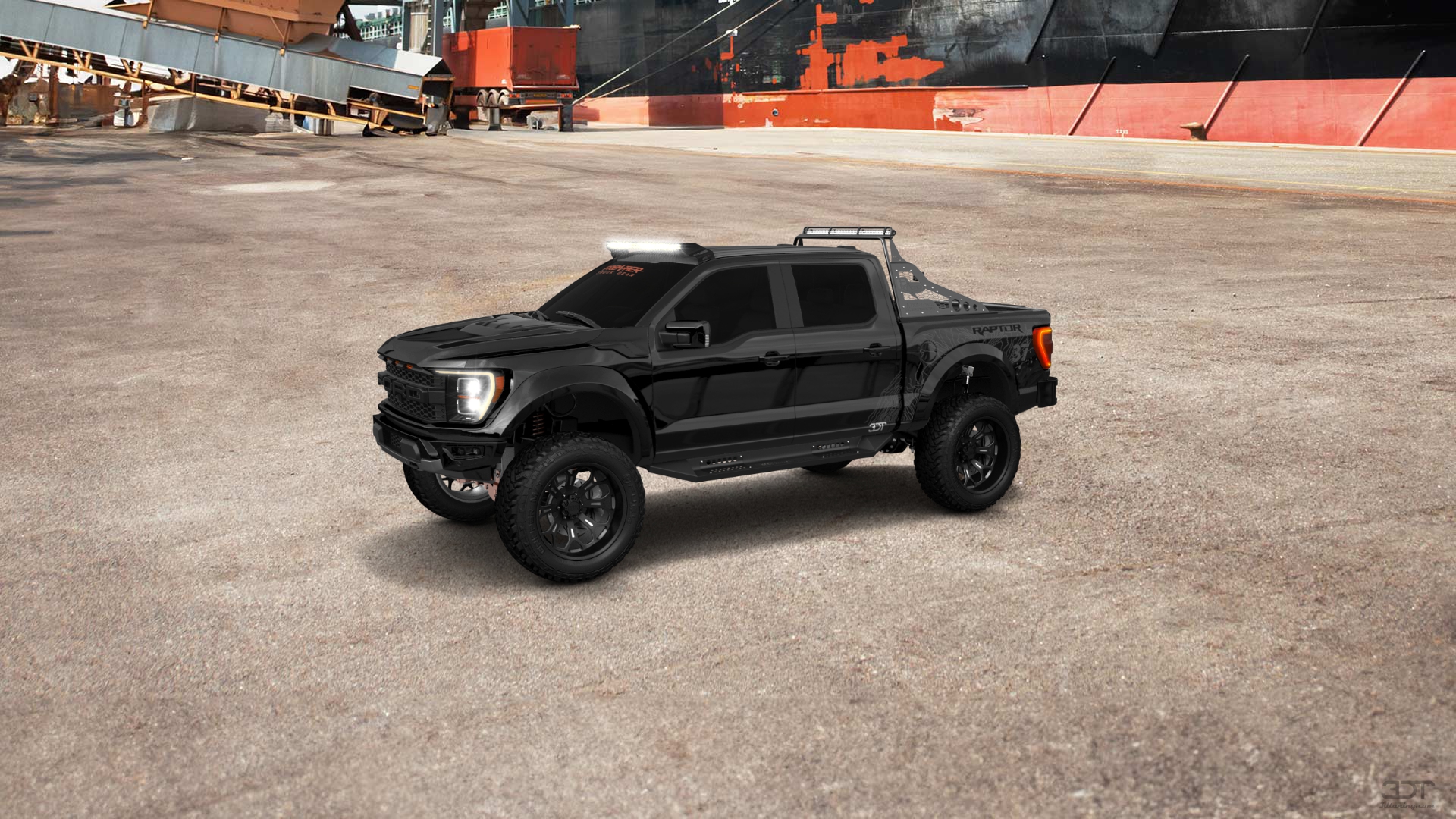 Ford F-150 Raptor 4 Door pickup truck 2021