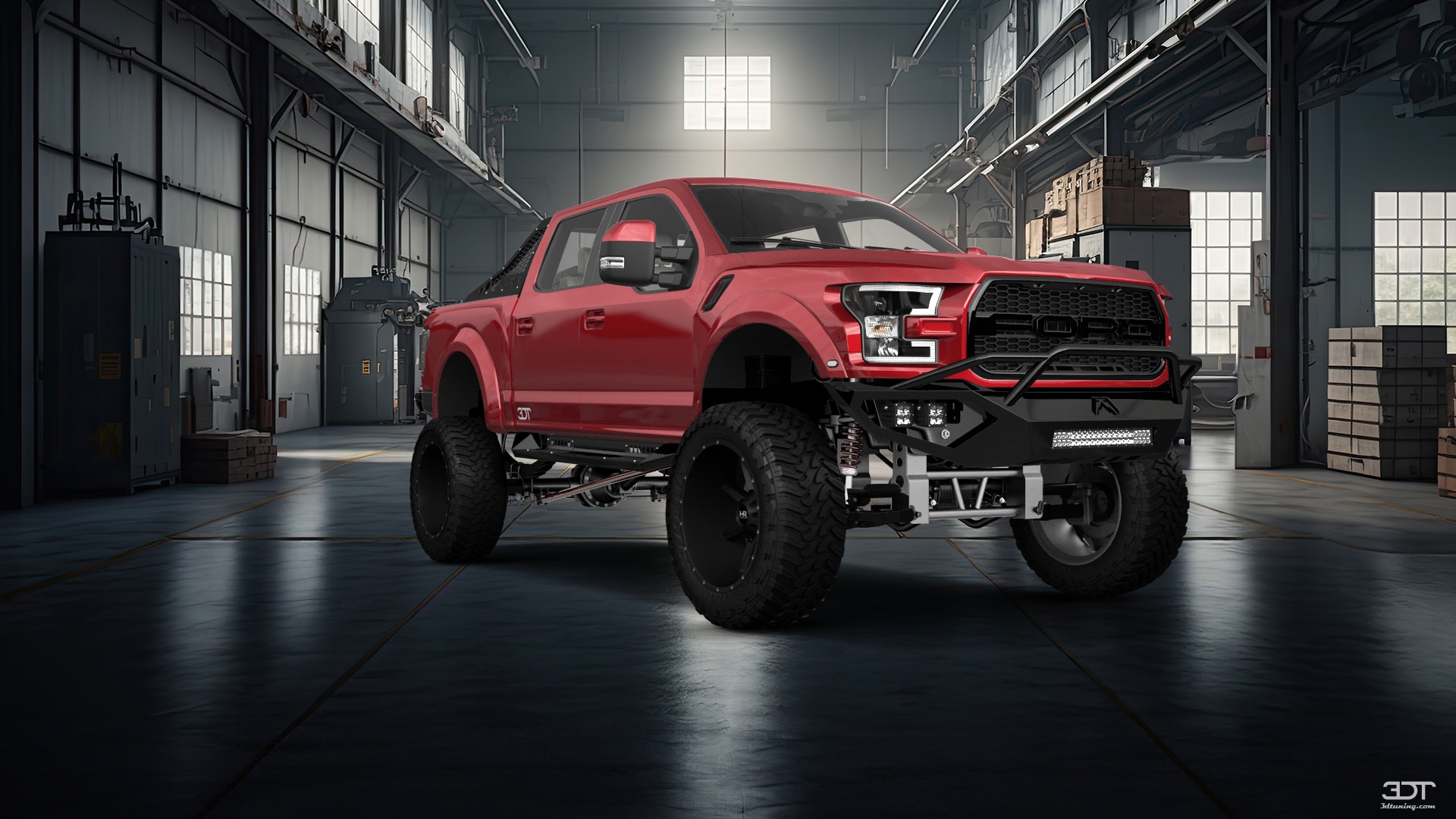 Ford F-150 Raptor 4 Door pickup truck 2017 tuning